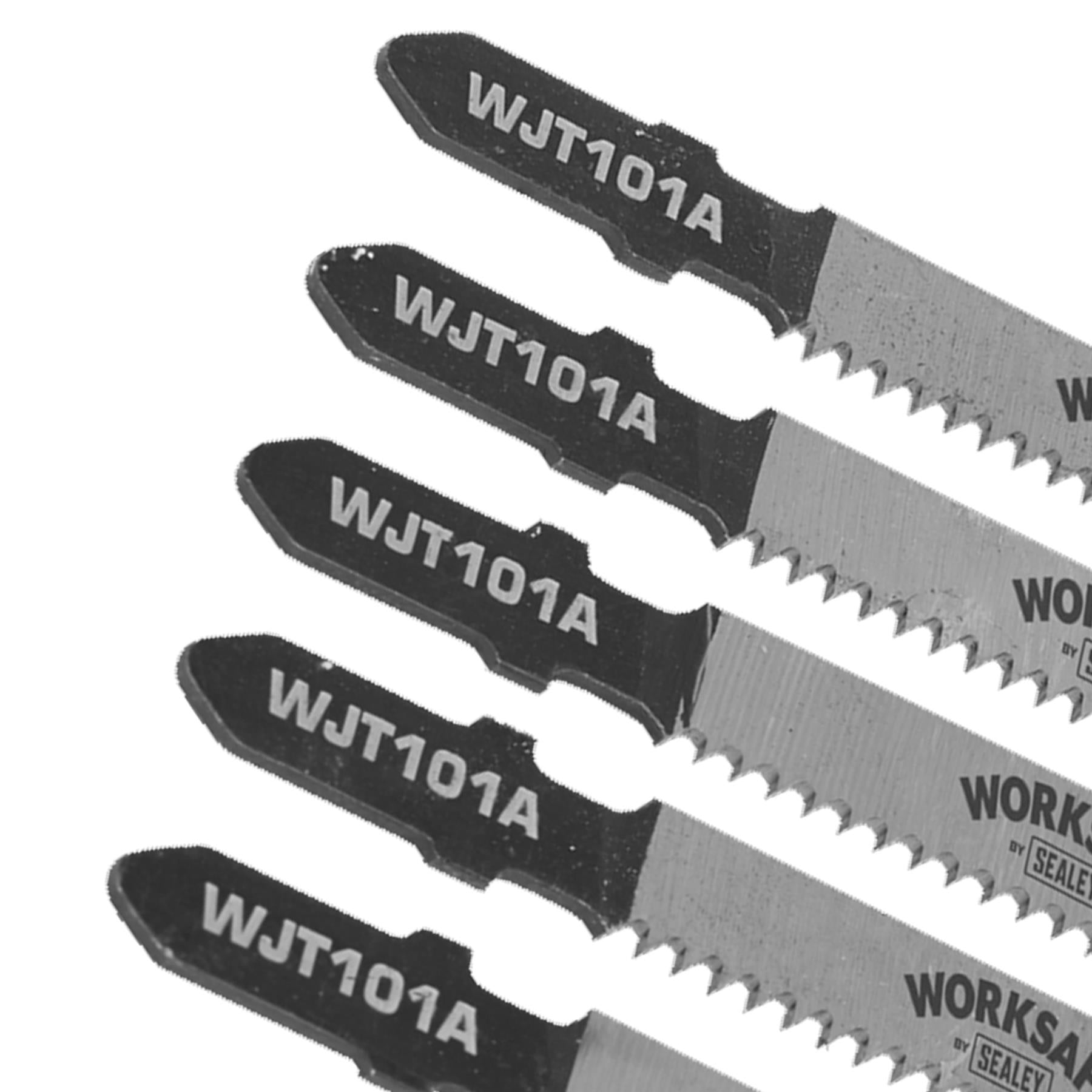 Sealey Jigsaw Blade 75mm 12tpi - Pack of 5 metals and aluminium