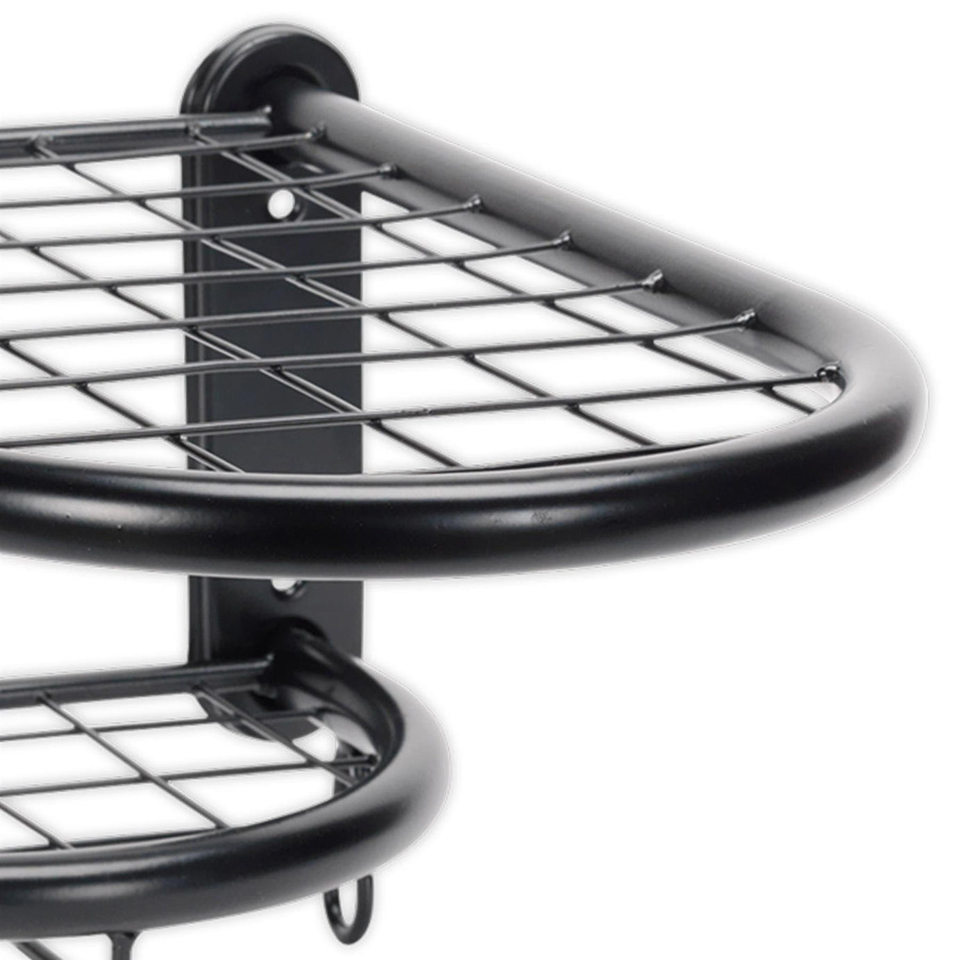 Sealey Motorcycle Helmet & Gear Tidy Mounted Shelf Rack Storage