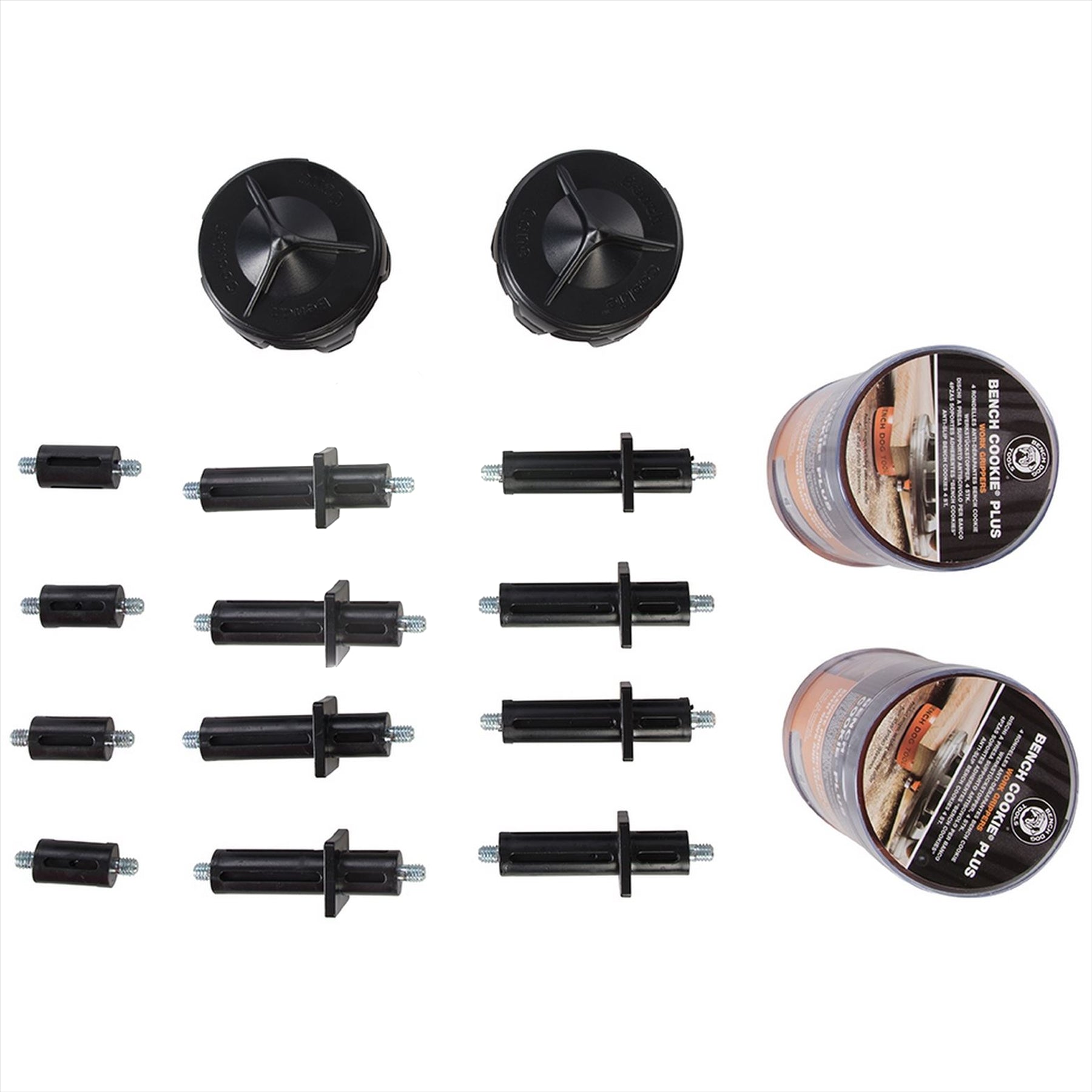 Bench Cookie Plus Master Kit 28Pc For Gripping And Protecting Workpieces
