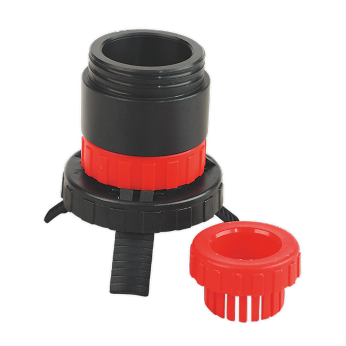 Sealey Universal Drum Adaptor fits SOLV/SF to Plastic Pouring Spout