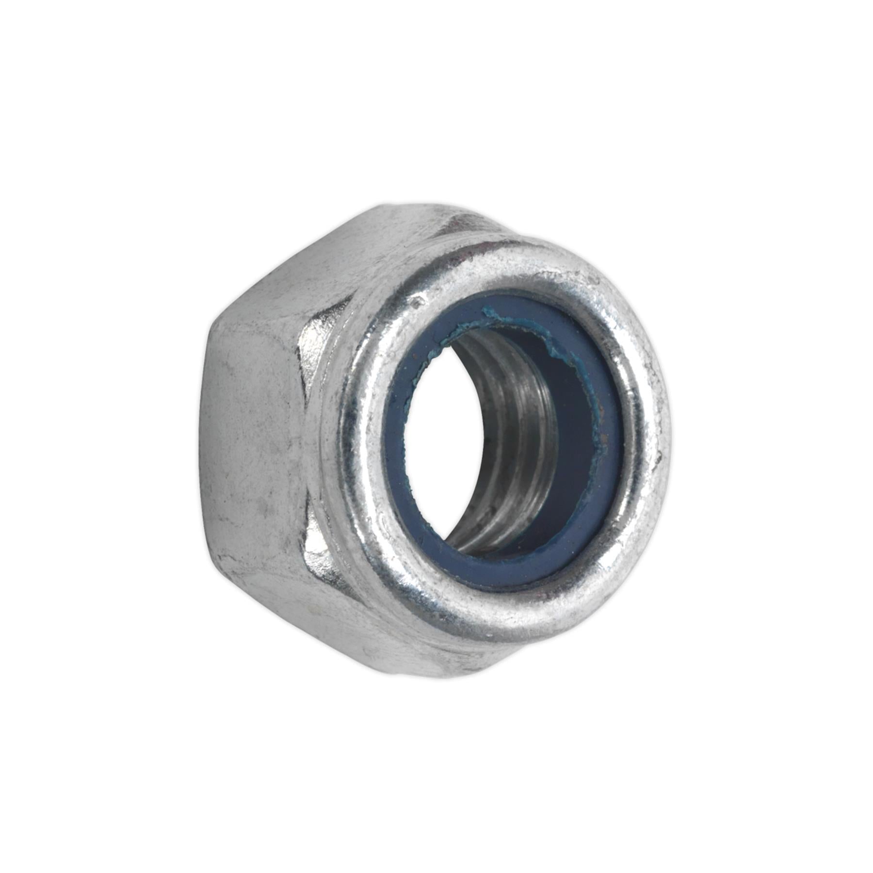 Sealey Nylon Locknut M14 Zinc Pack of 25