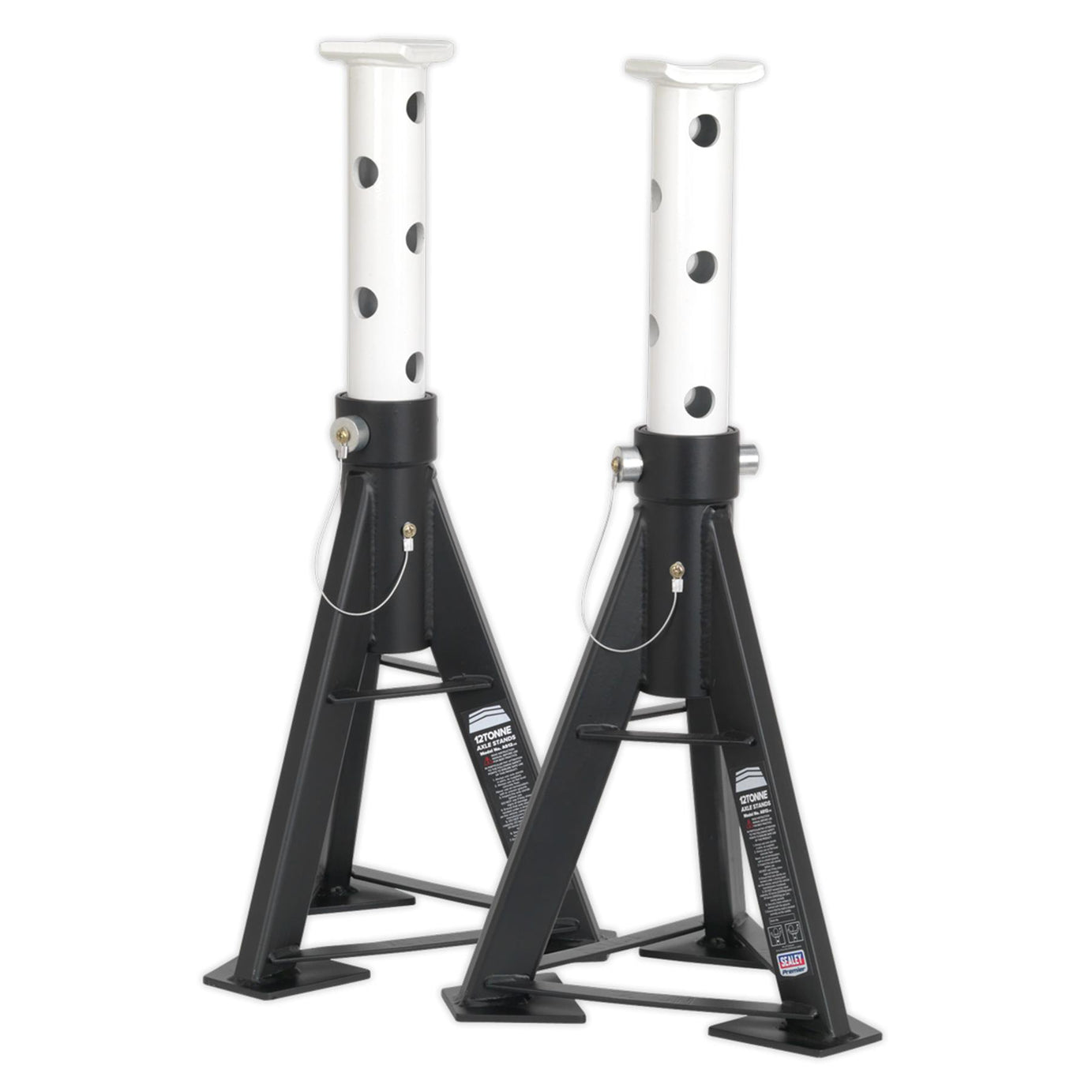 Sealey Axle Stands (Pair) 12tonne Capacity per Stand