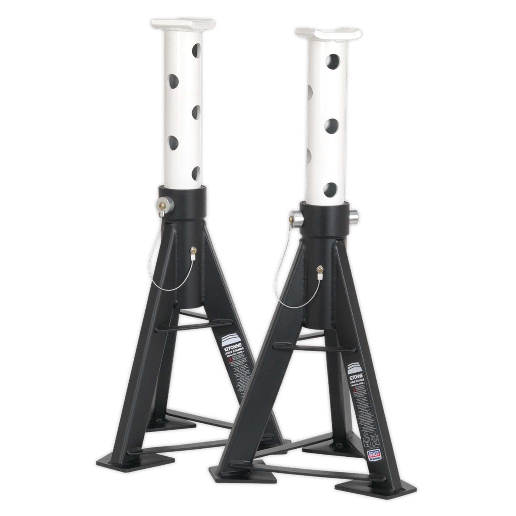 Sealey Axle Stands (Pair) 12tonne Capacity per Stand