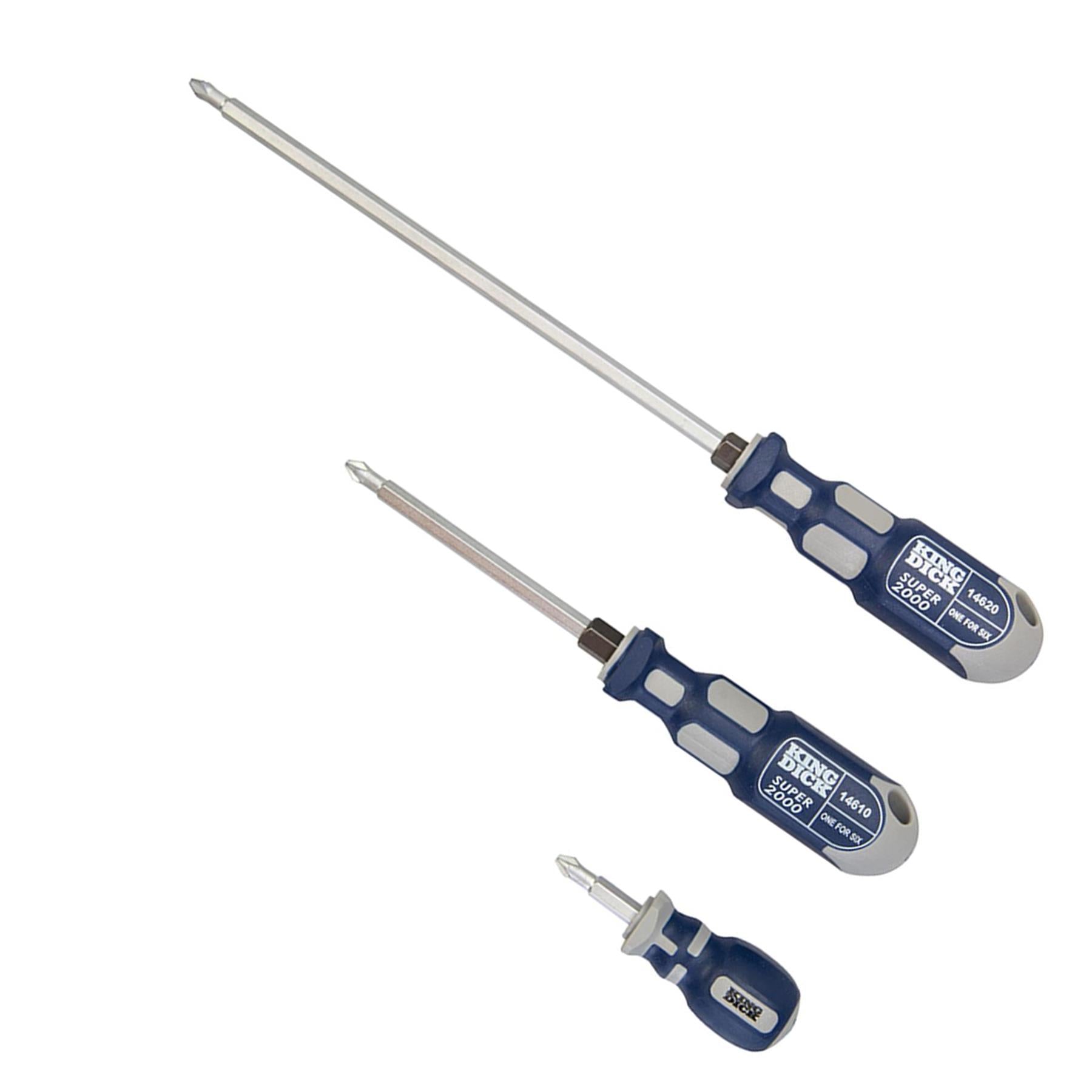 King Dick 1 for 6 Screwdriver Gift Set 3pce