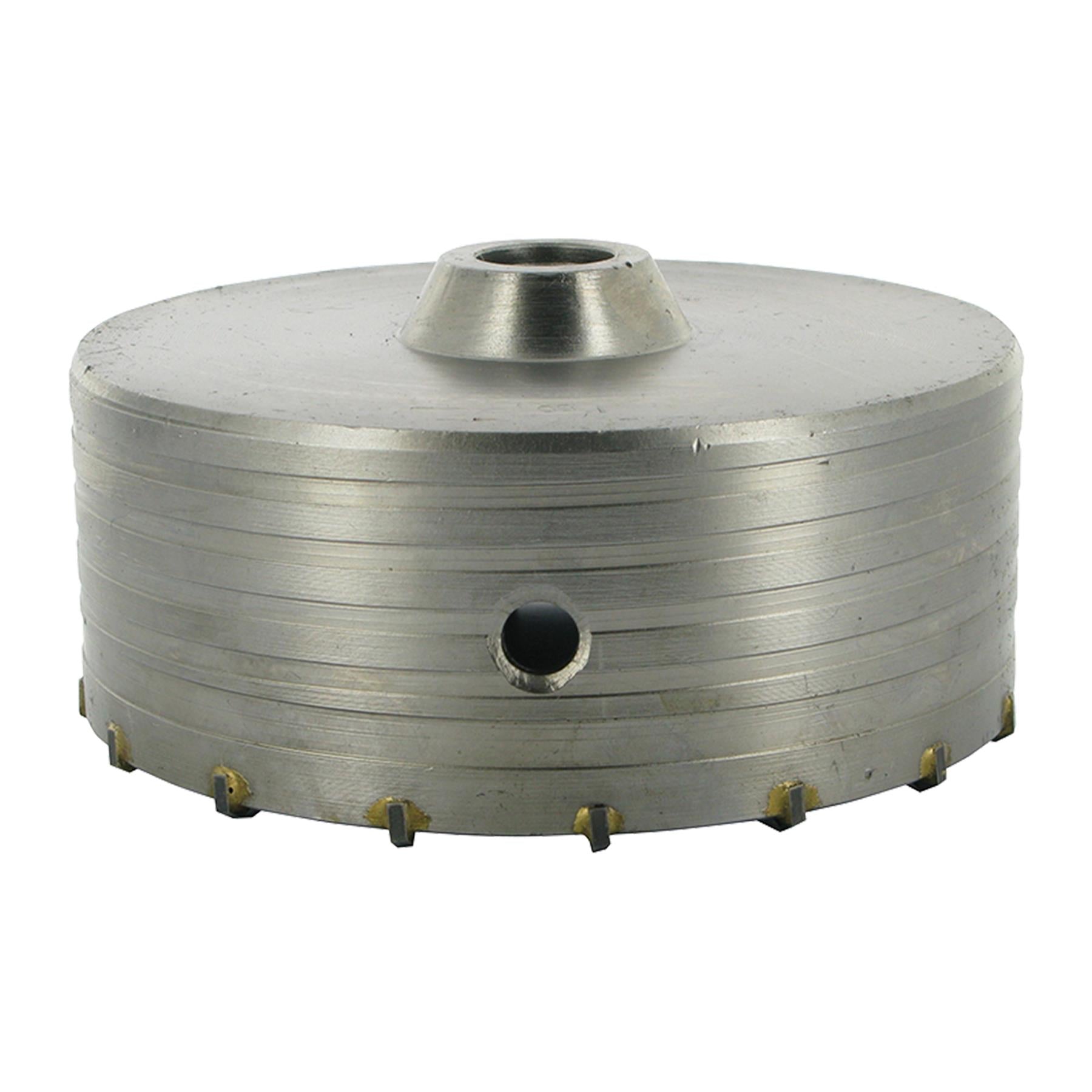 TCT Core Drill Bit 150mm Hole Saw Masonry Stone Brick Hex 200mm Extensions Pilot