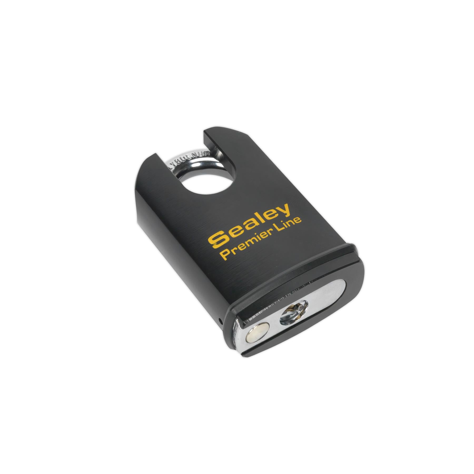 Sealey Steel Body Padlock Shrouded Shackle 61mm