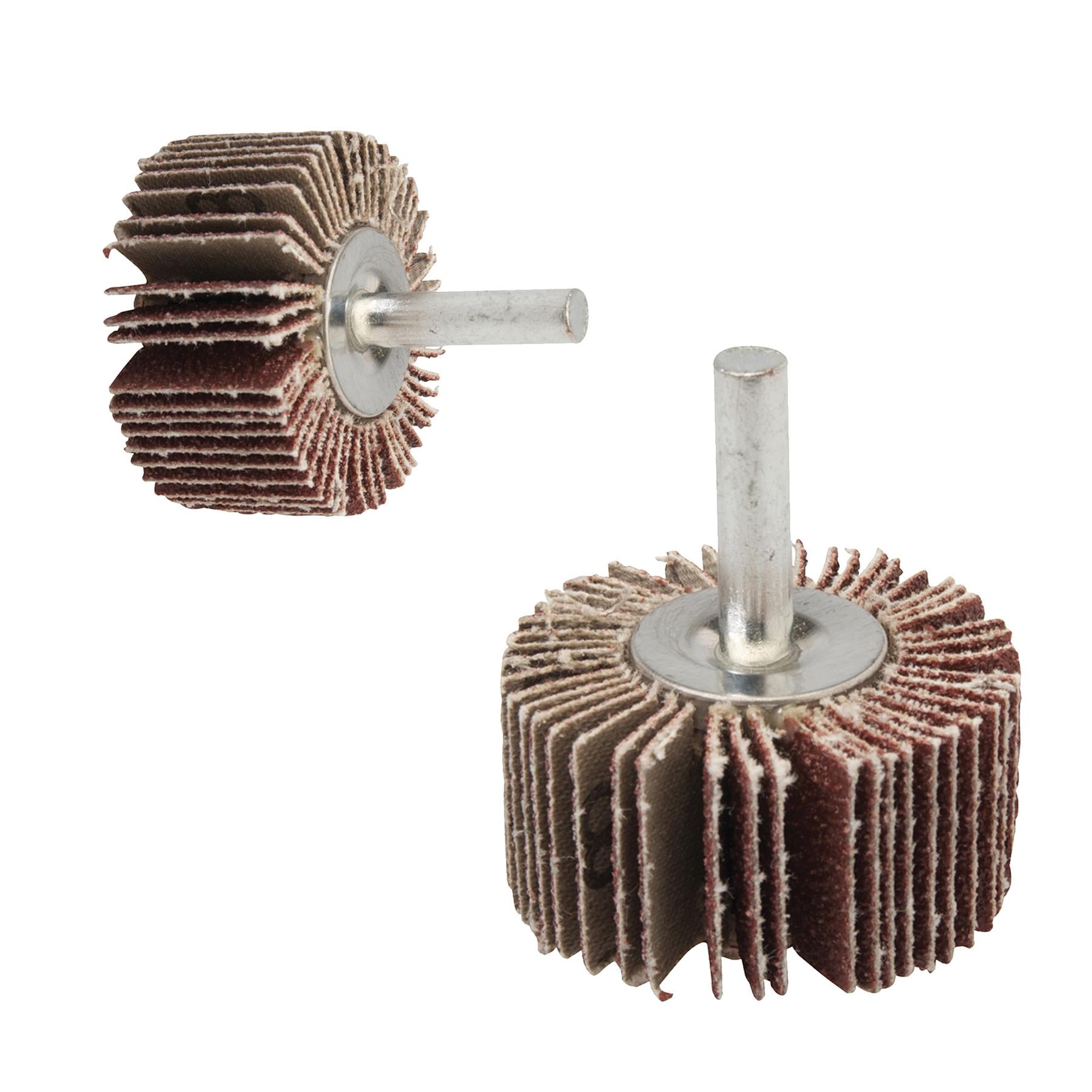 Flap Wheel Power Disc 40mm Sanding Abrasive DIY - 80 Grit High Quality