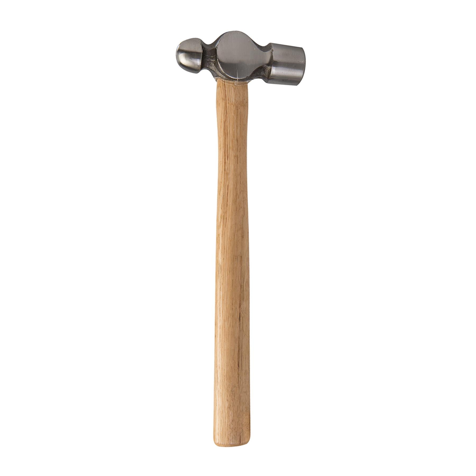 Hardwood Ball Pein Hammer 32Oz(907G) Strong Forged Steel Metal Punching Riveting