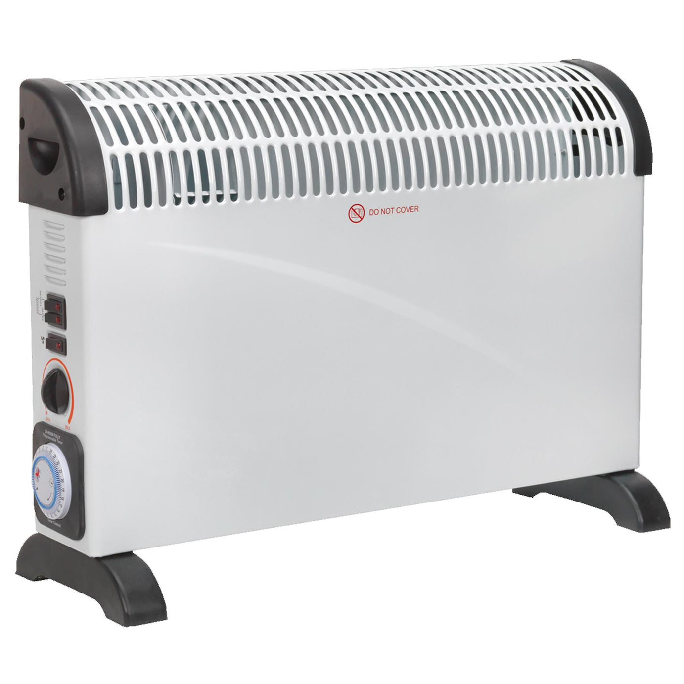 Sealey 2000W/230V Portable Electric Turbo Convector Heater Thermostat & Timer