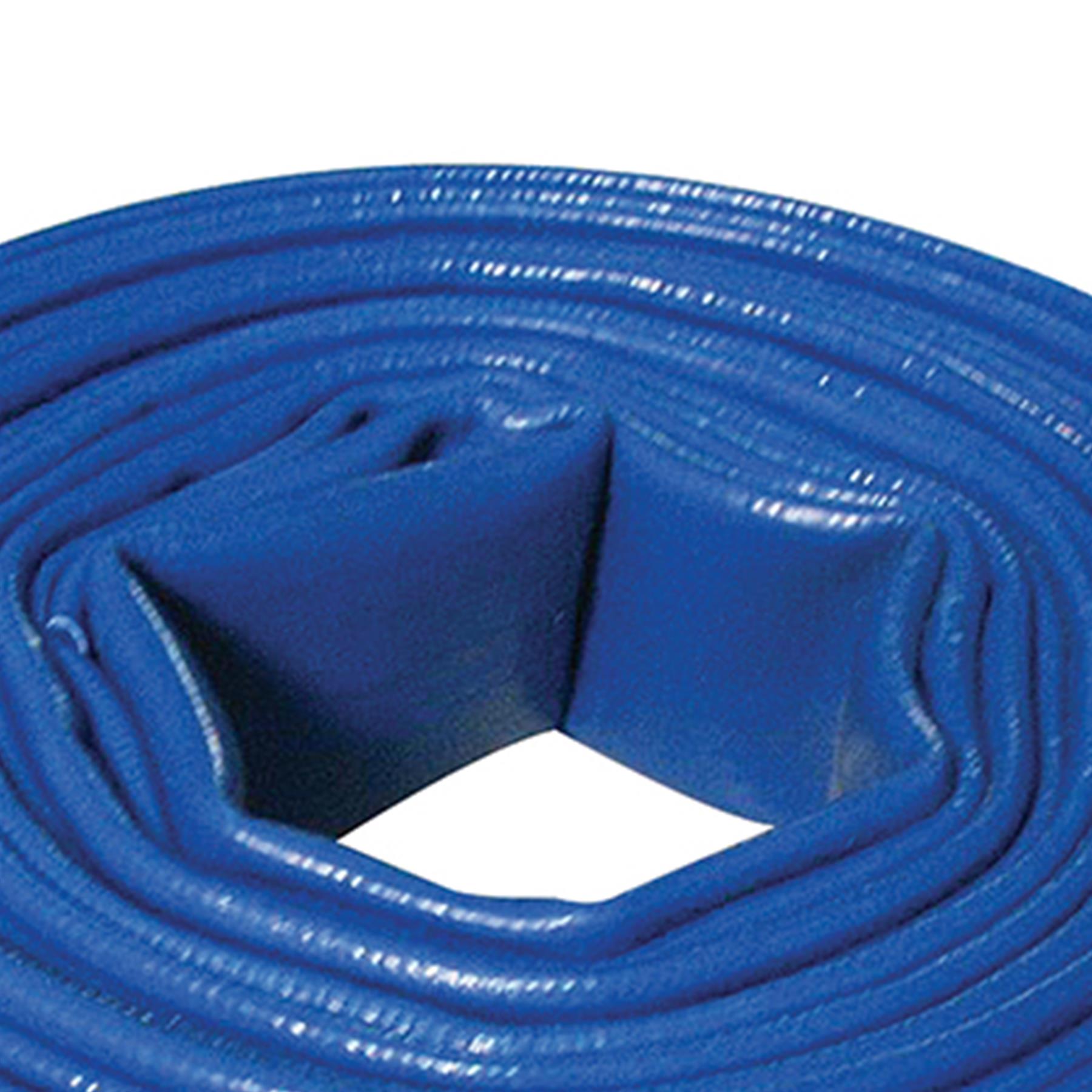 Lay Flat Hose 10M X 40mm Pvc Water Delivery Hose Discharge Pump Irrigation