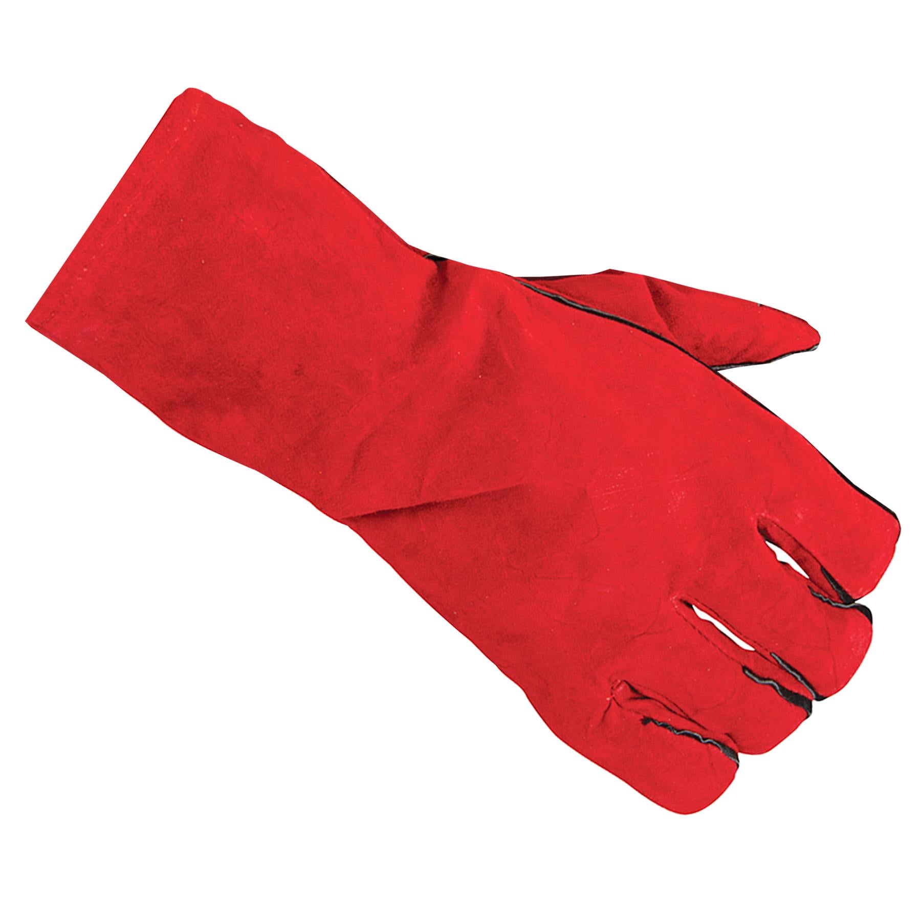 Gauntlet Gloves 14" (350mm) Stove, BBQ, Wood Burning, Logs, Heat Resistant. Welding