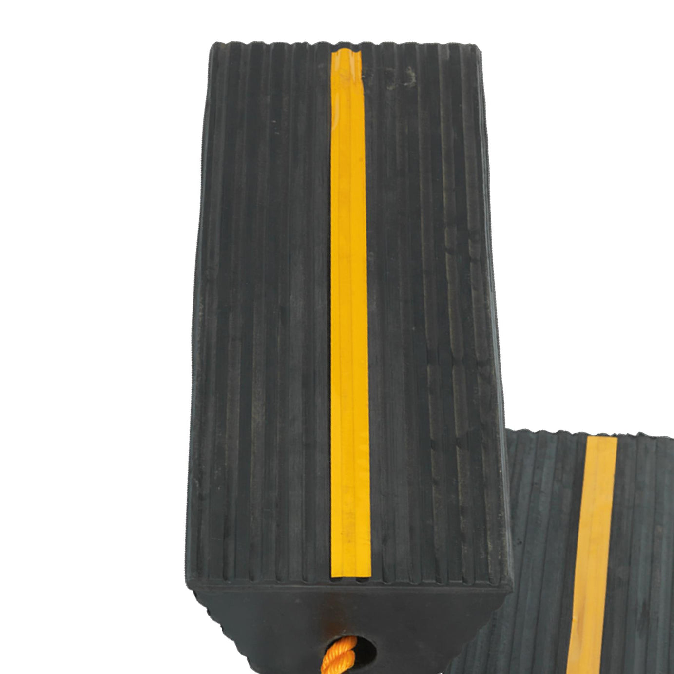 Sealey Heavy-Duty Rubber Wheel Chocks - Pair