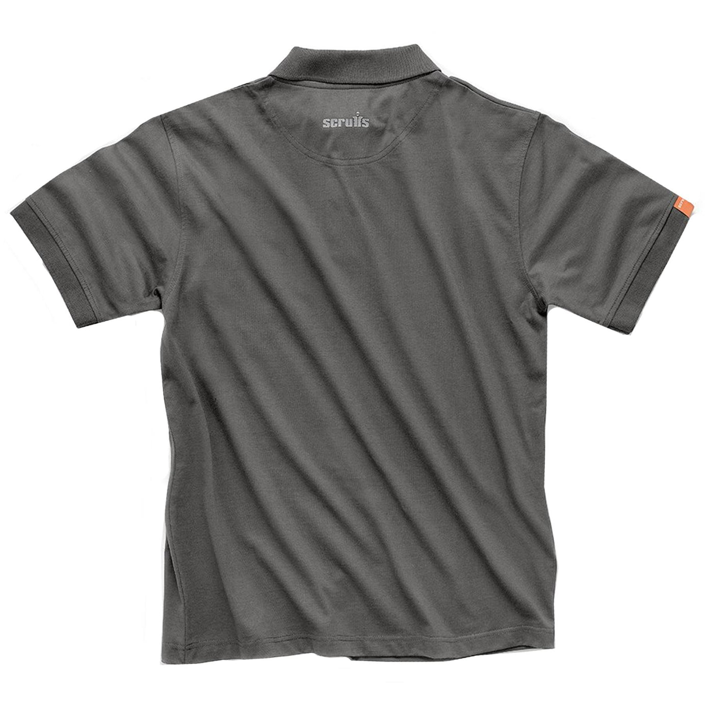 Scruffs Eco Worker Polo Shirt Mens Work Polo Graphite XXXL