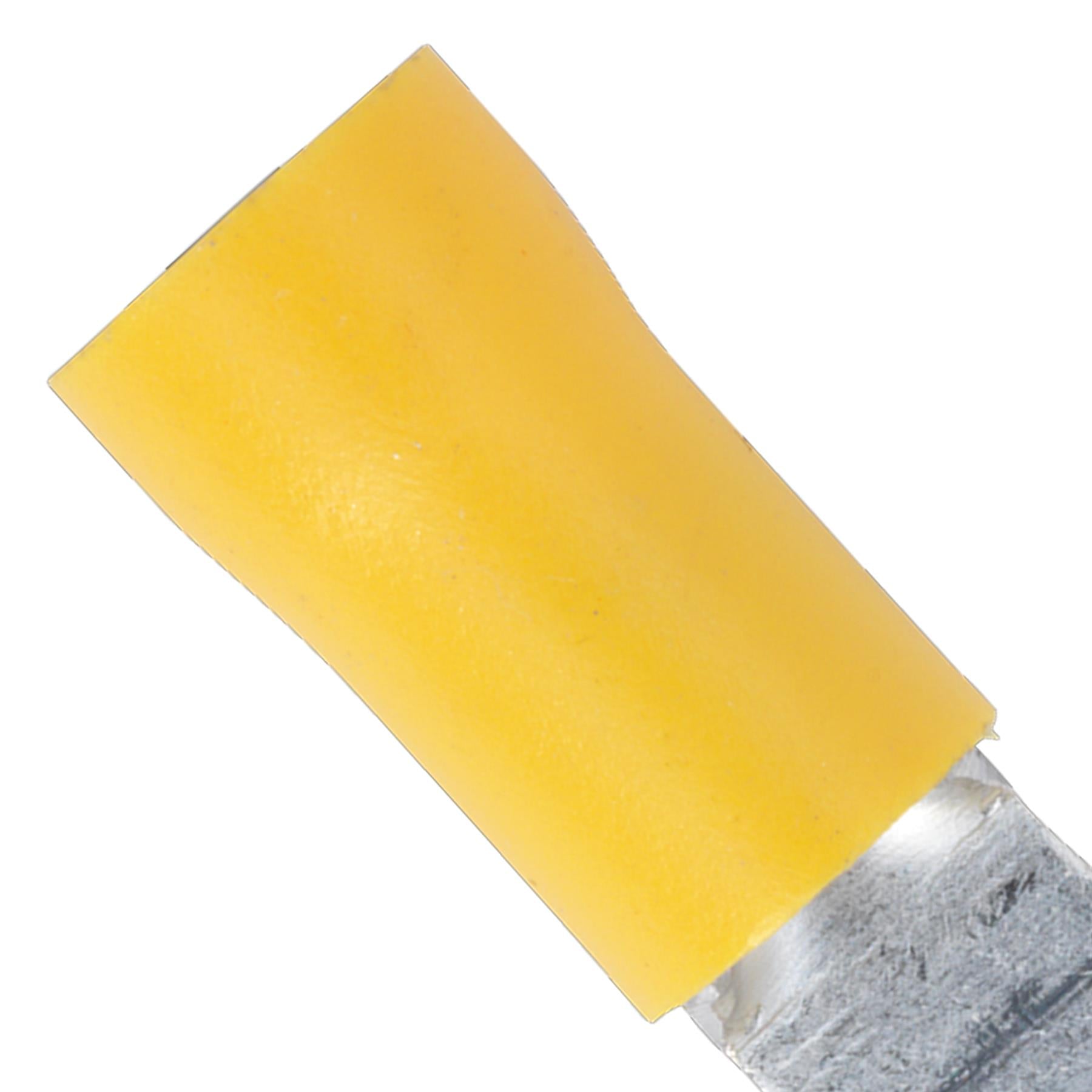 Easy-Entry Ring Terminal 10.5mm (3/8") Yellow Pack of 100 Sealey