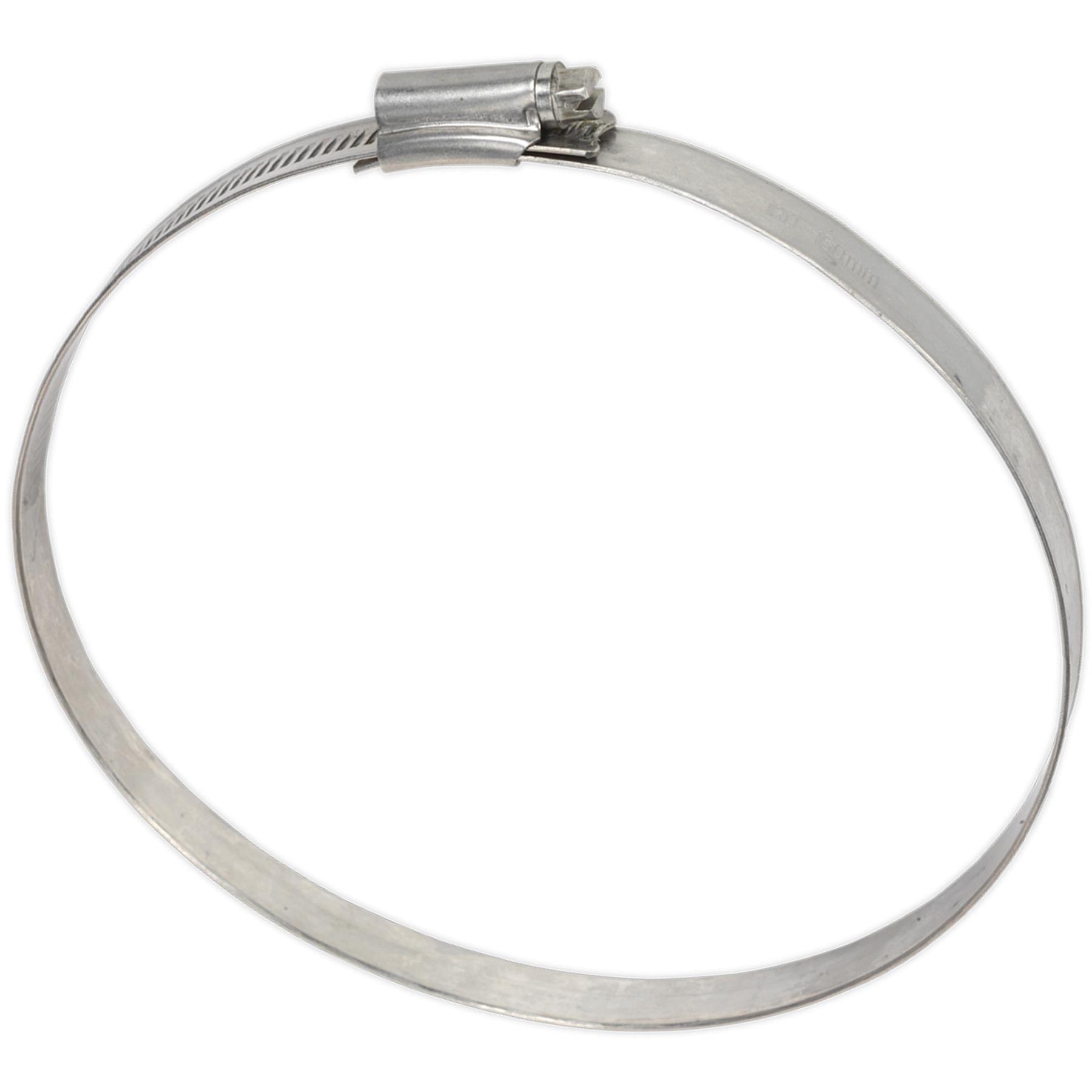 Sealey Hose Clip Stainless Steel 130-150mm Pack of 5