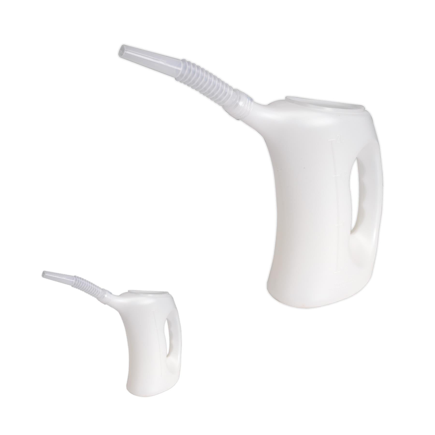 Sealey Measuring Jug with Flexible Spout 2L