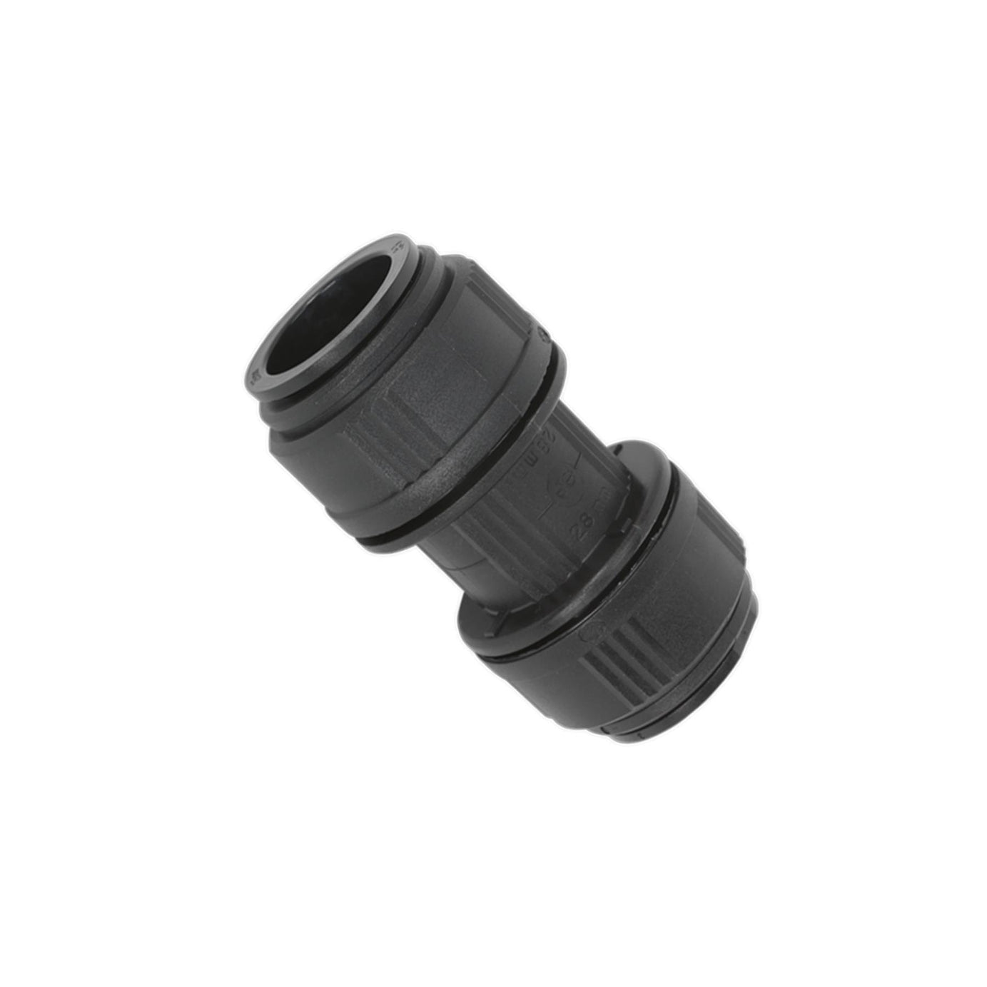 Sealey Straight Connector 28mm Pack of 5 (John Guest Speedfit® - PM0428E)