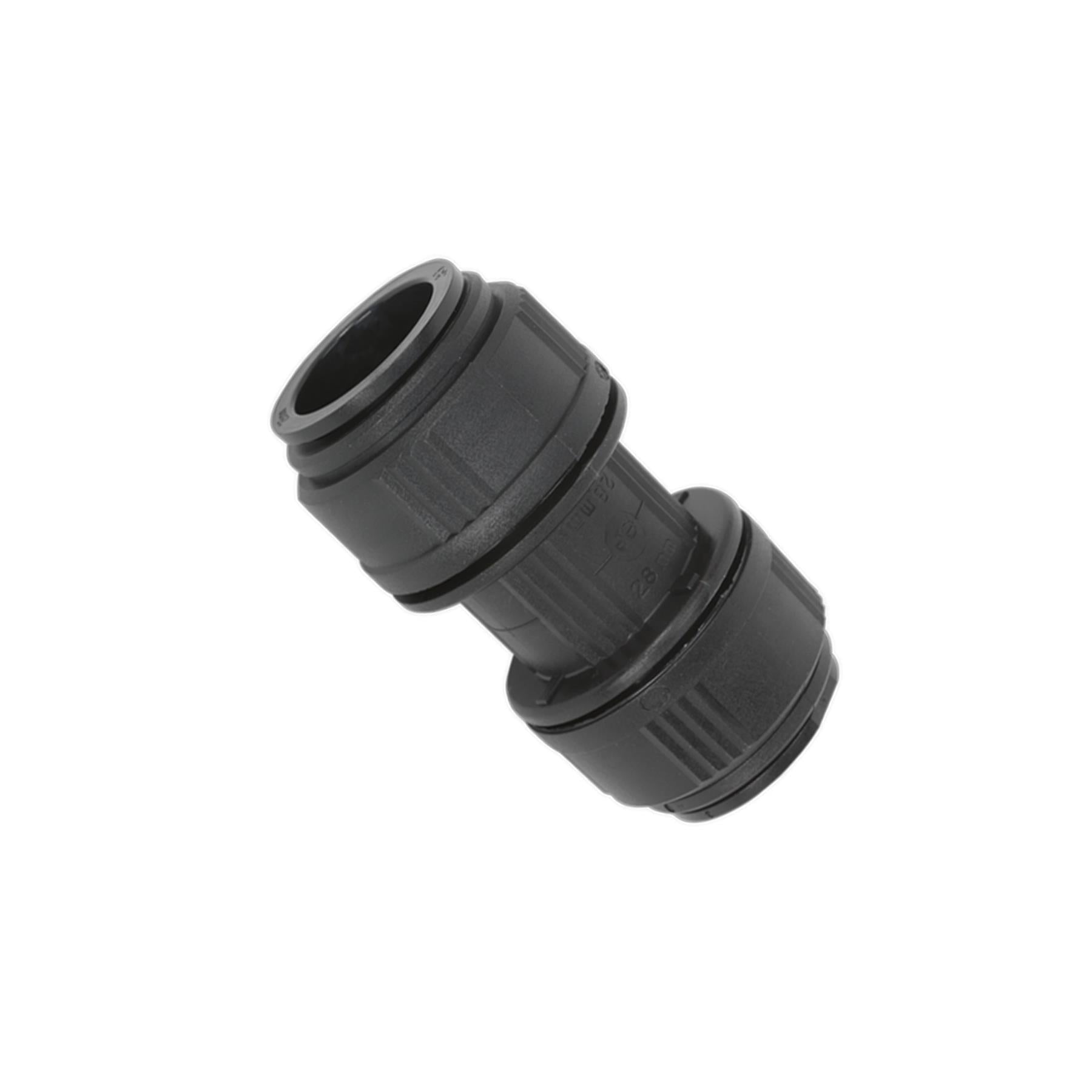 Sealey Straight Connector 28mm Pack of 5 (John Guest Speedfit® - PM0428E)