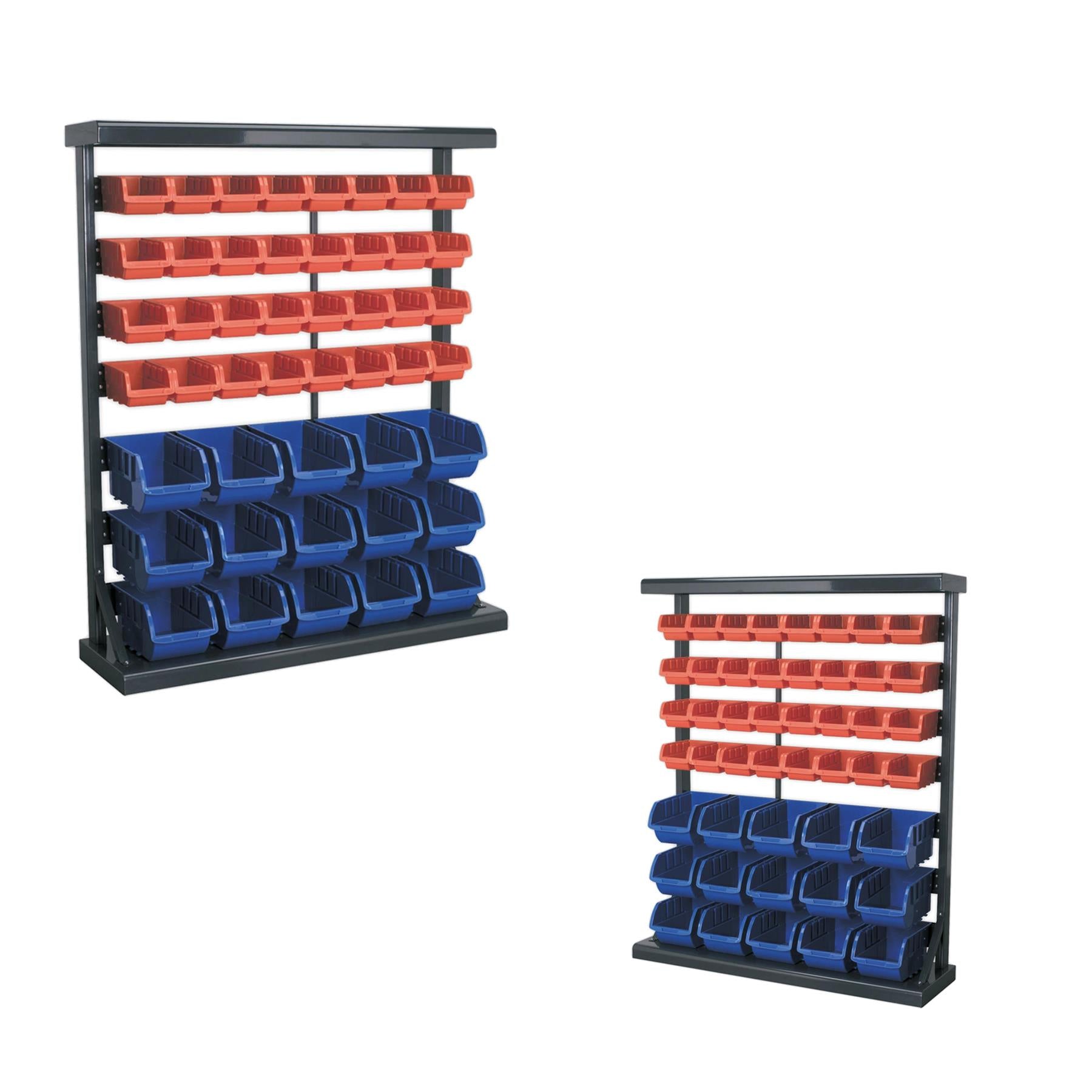 Sealey Bin Storage System 47 Bins Steel racking Blue