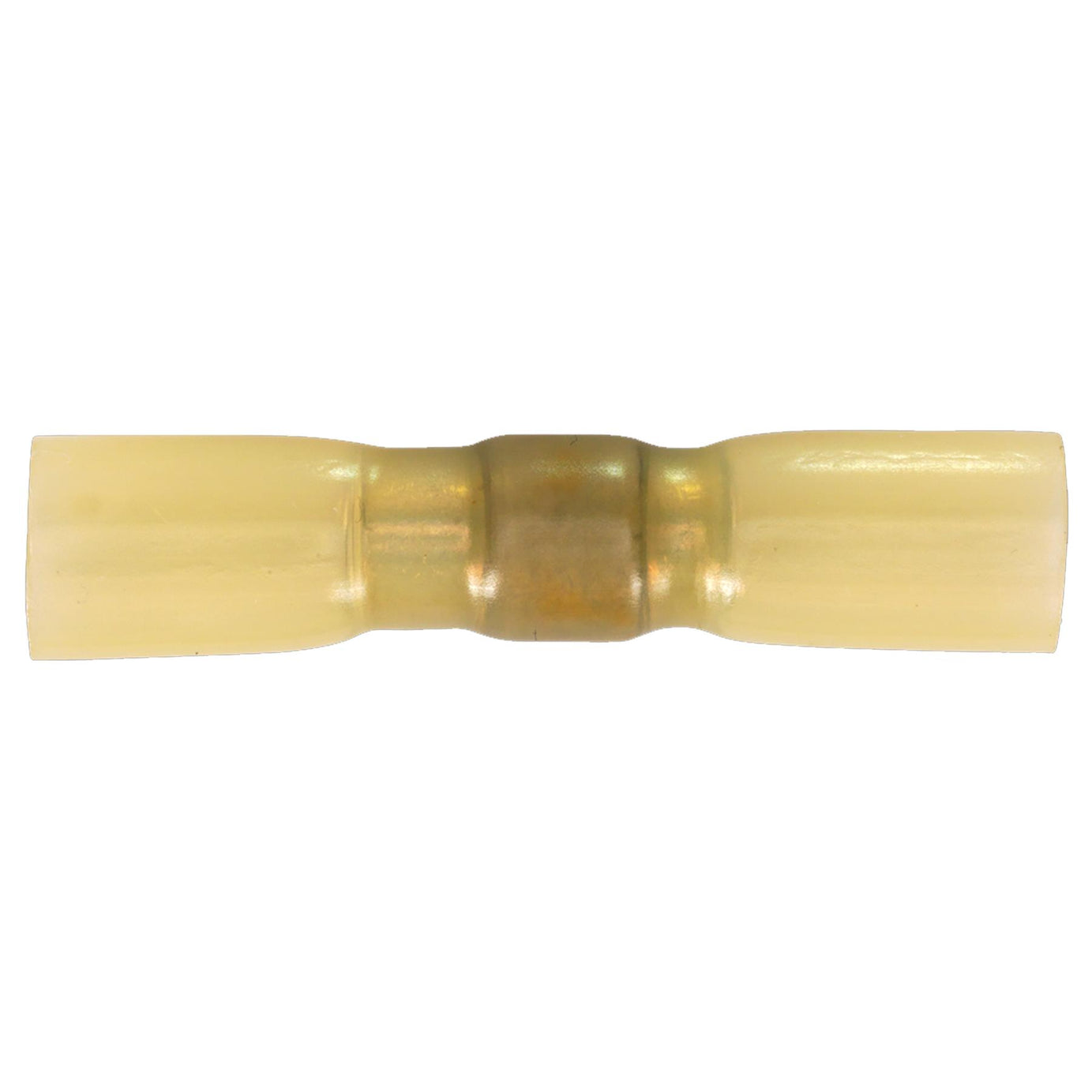 Sealey Heat Shrink Butt Connector with Crimp & Solder Yellow Pk 25