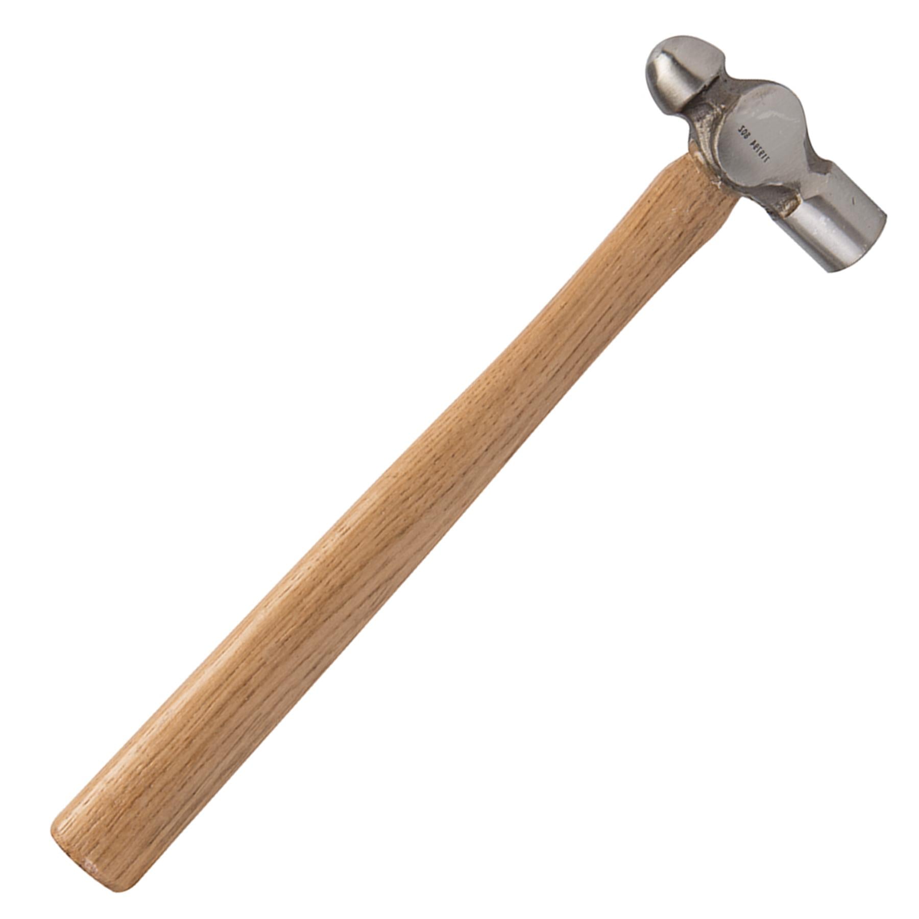 Hardwood Ball Pein Hammer 8Oz (227G) Strong Forged Steel Metal Punching Riveting