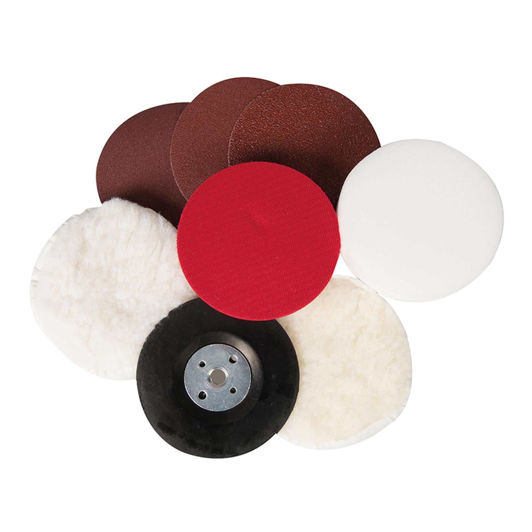 Sander Polisher Package Car Body Buffer Complete With Polishing Kit