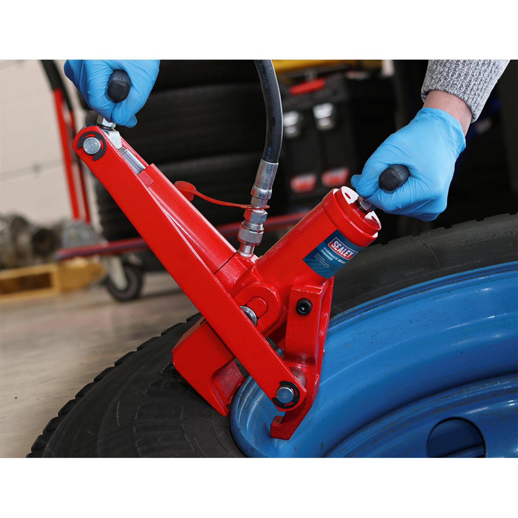 Sealey Hydraulic Bead Breaker Garage Workshop DIY