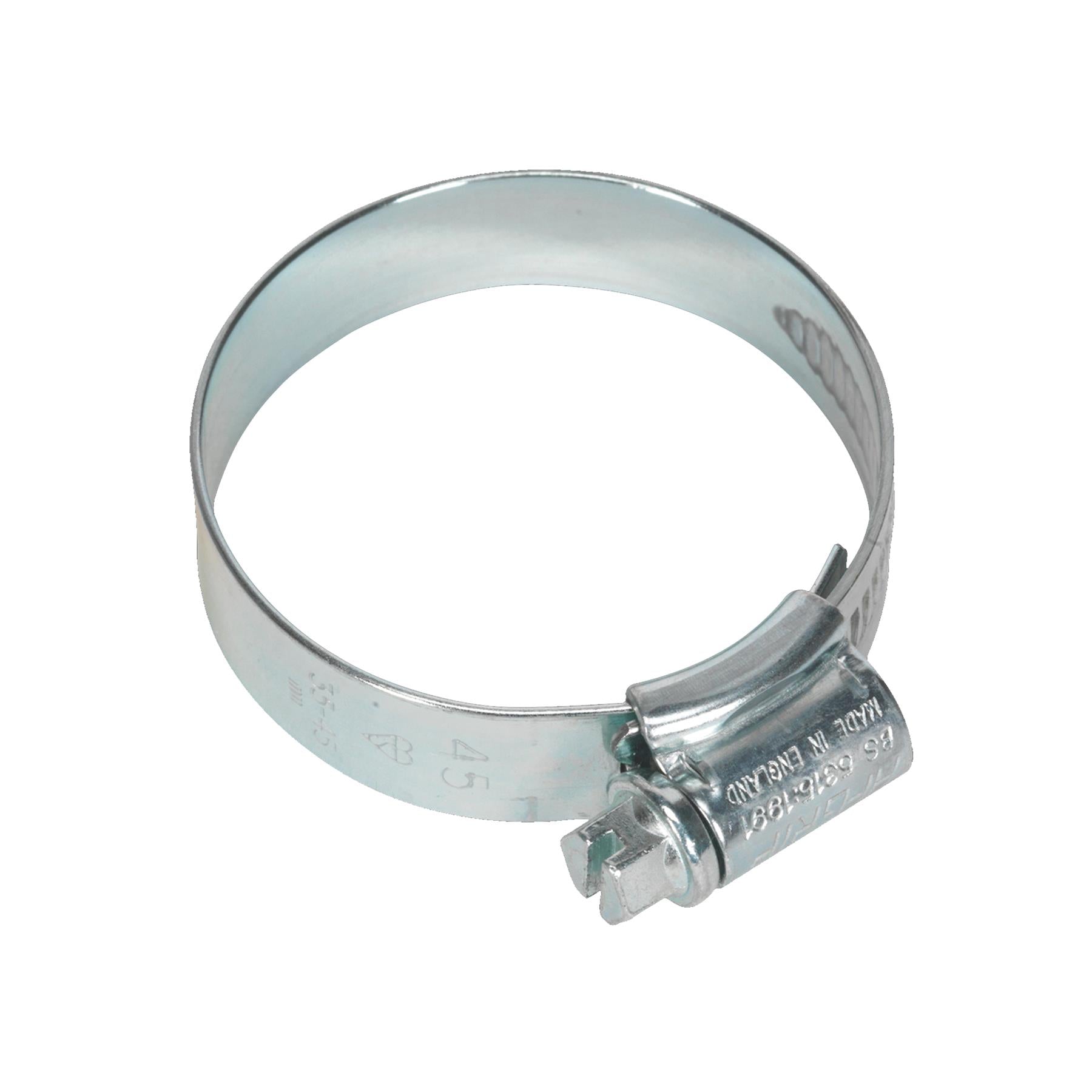 Sealey HI-GRIP Hose Clip Zinc Plated �35-45mm Pack of 20