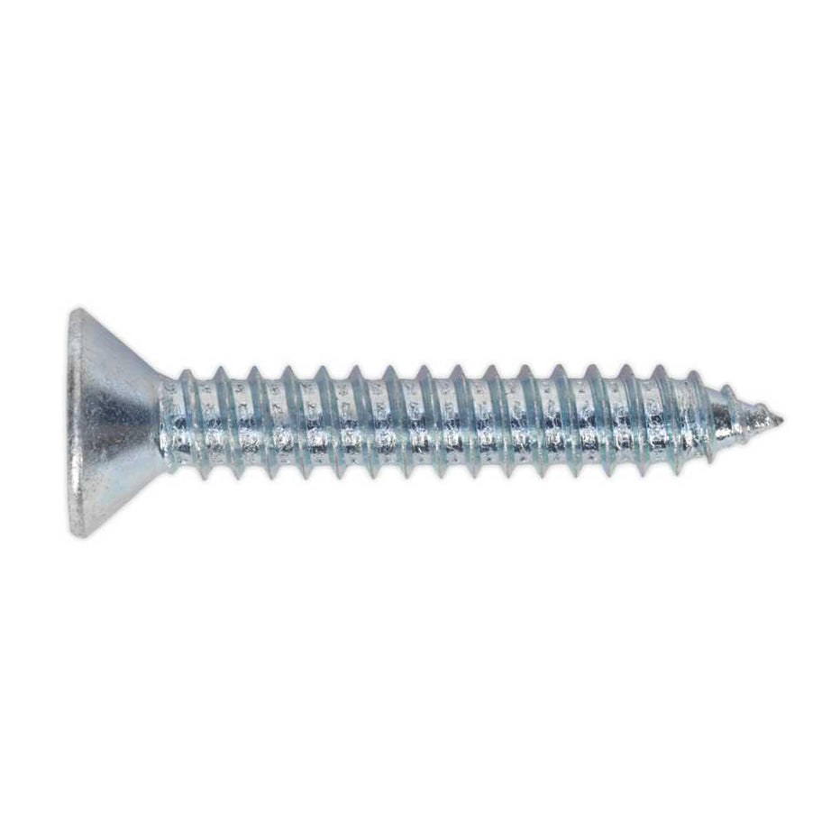 Sealey Self Tapping Screw 6.3 x 38mm Countersunk Pozi Pack of 100