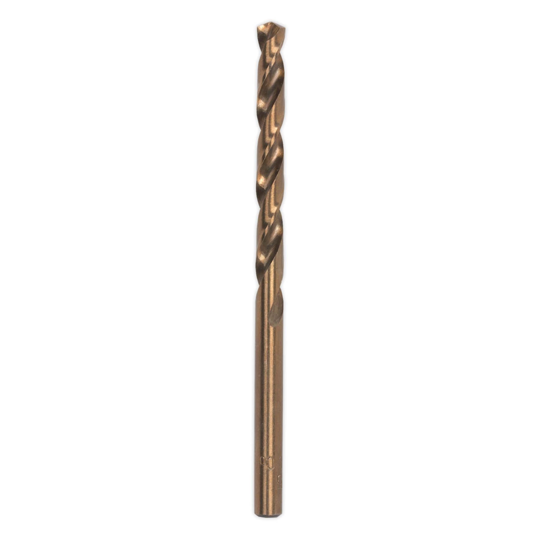 Sealey HSS Cobalt Fully Ground Drill Bit �3/16" Pack of 10