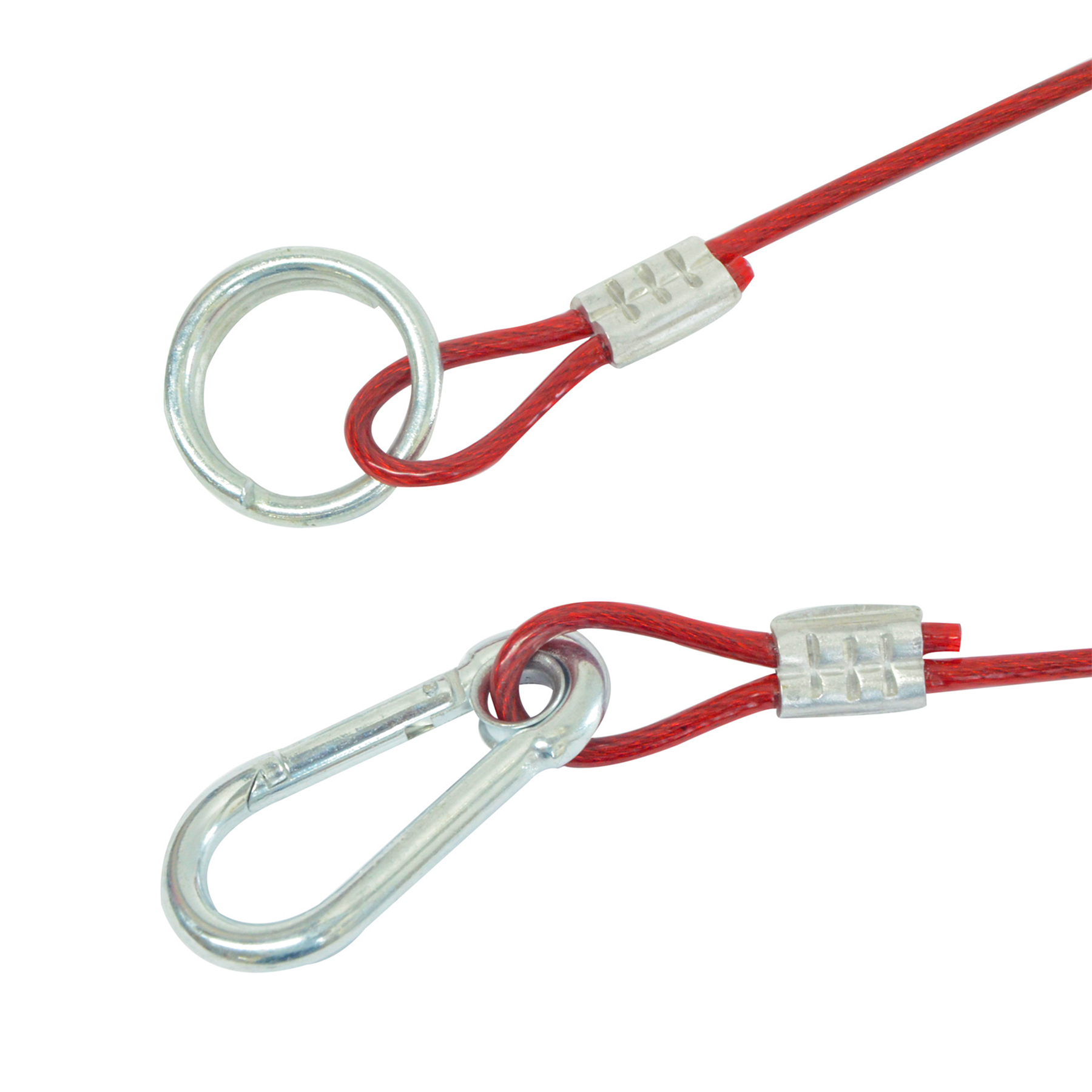 Breakaway Brake Safety Cable Caravan Trailer Heavy Duty Quick Release Clip
