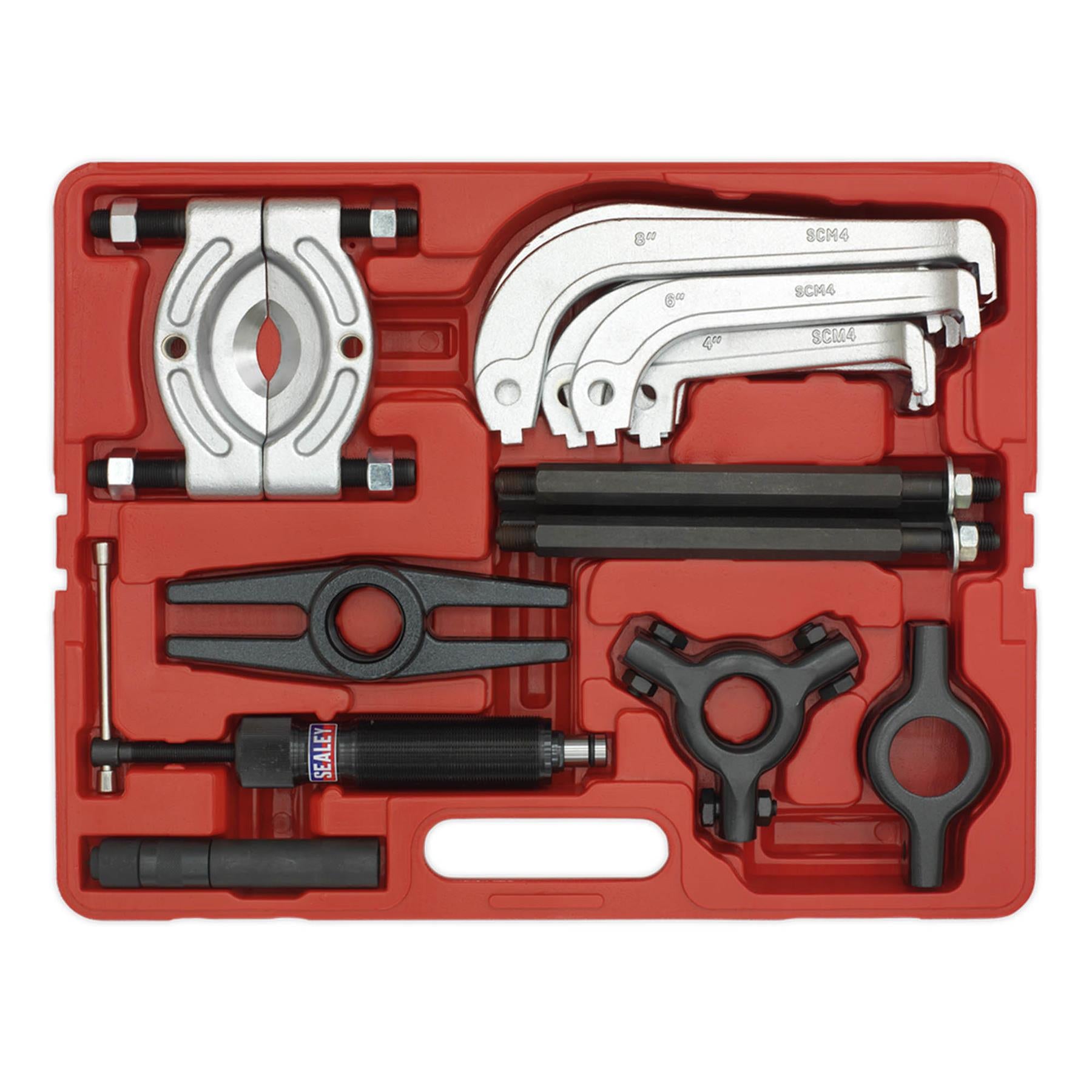 Sealey Hydraulic Puller Set 25 Pcs Garage Workshop DIY