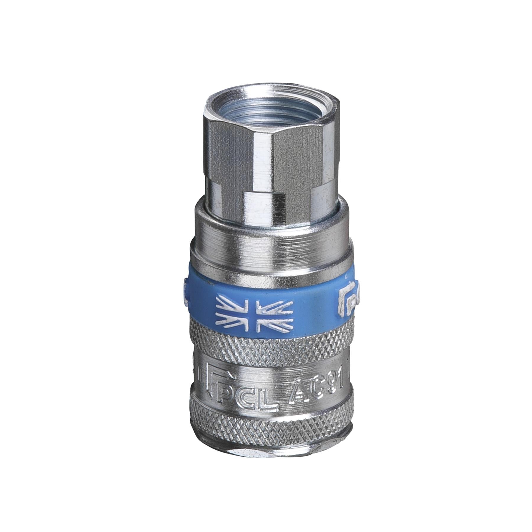Sealey Air Tool Coupling Body Female 3/8"BSP Suitable For Trailing Hose Workshop