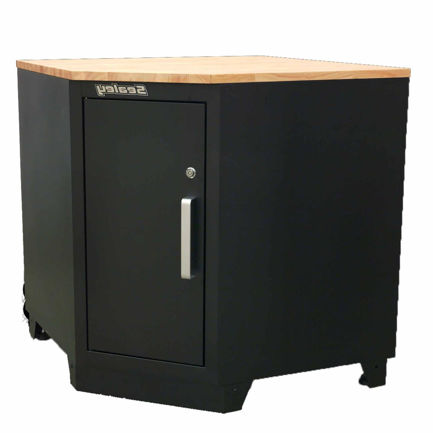 Sealey Hardwood Corner Worktop 930mm Corner Floor Cabinet