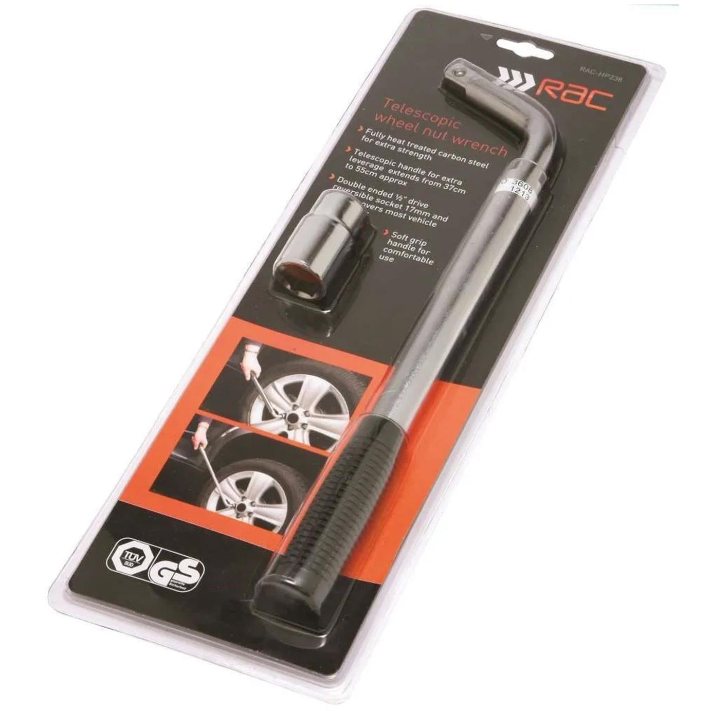 Hilka RAC Extending Wheel Nut Wrench