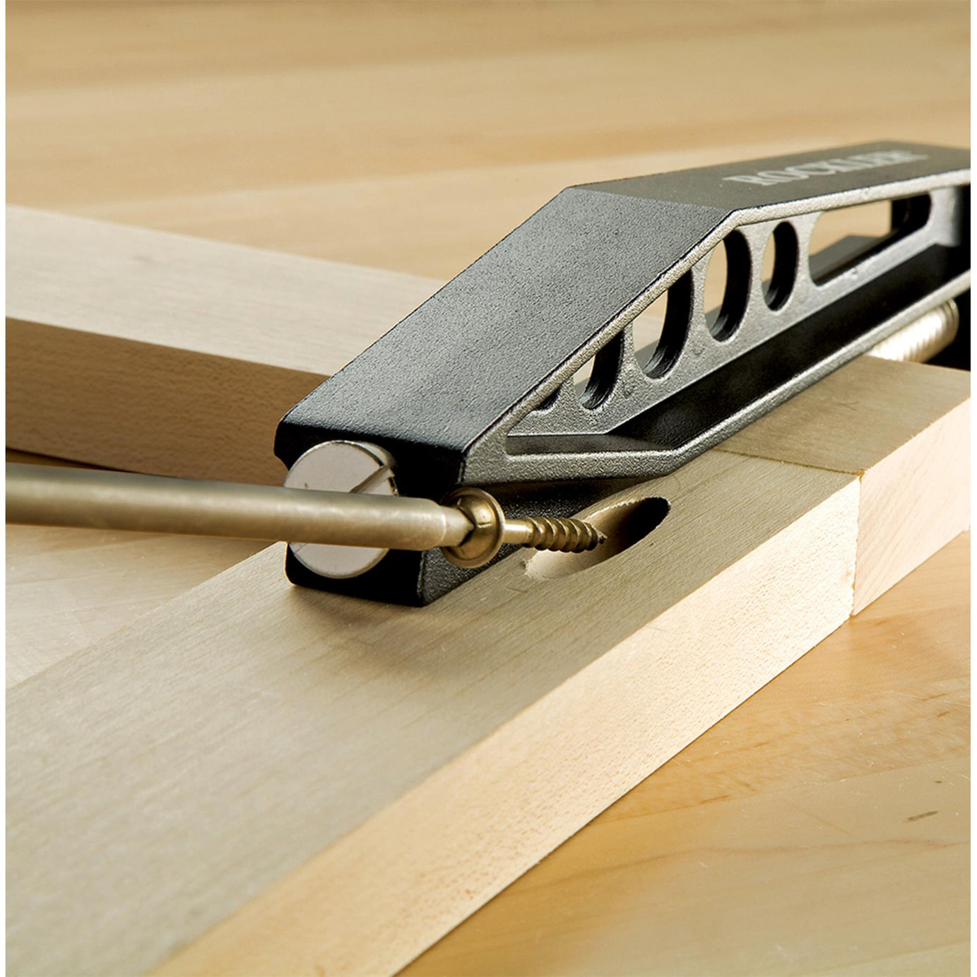 Quick-Release Pock-it Hole Clamp Ergonomic76mm (3") For Pocket Hole Joints
