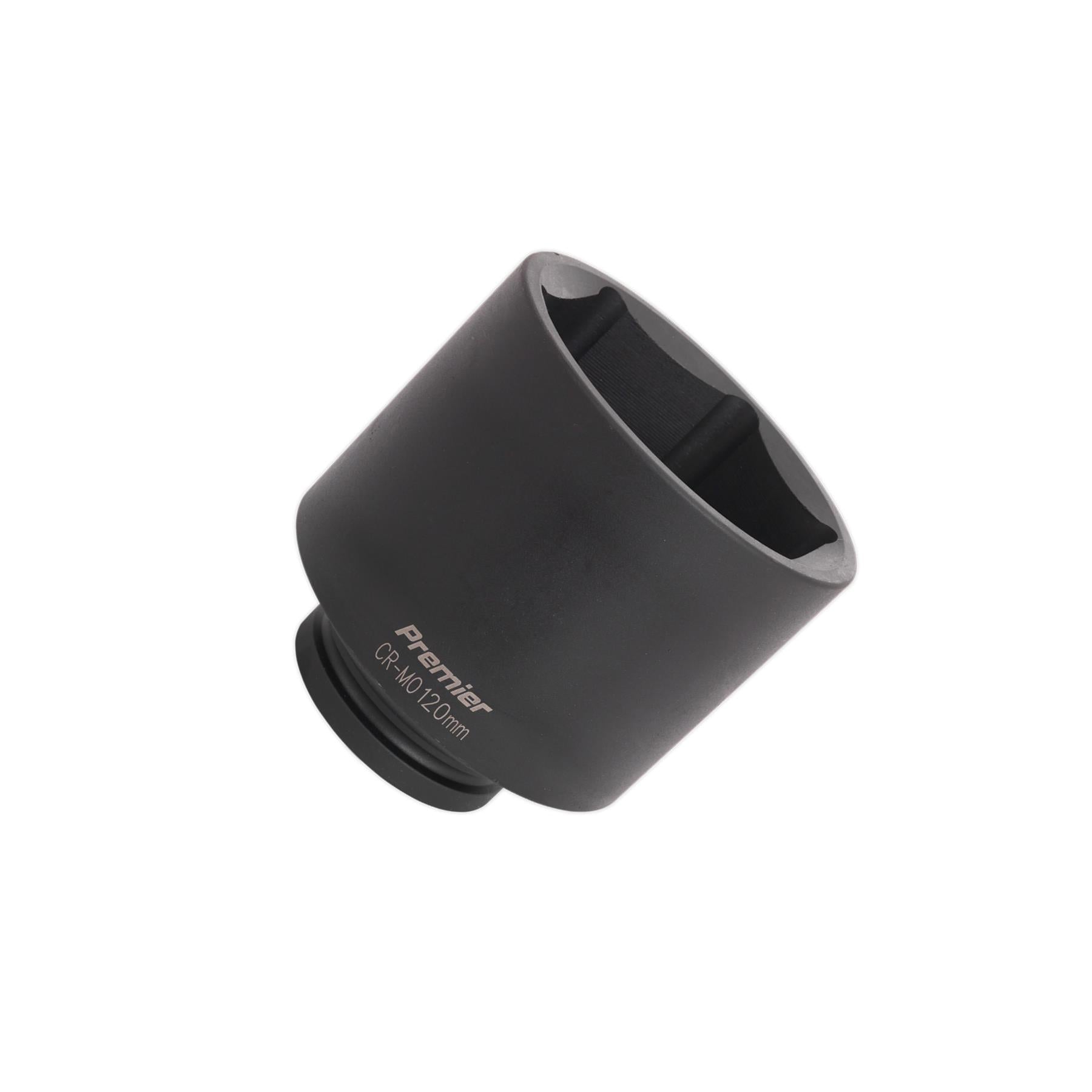 Sealey Impact Socket 120mm Deep 1"Sq Drive Chrome Molybdenum Lifetime Guarantee
