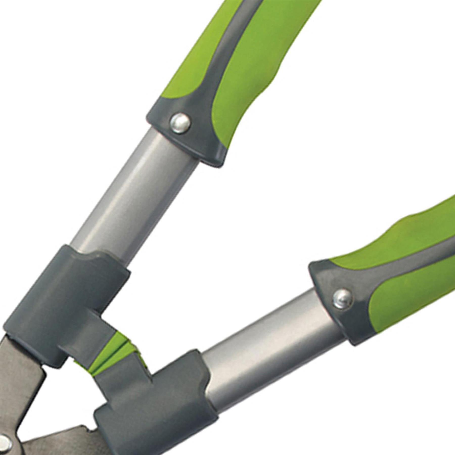 Hedge Shears 565mm Gardening Hand Tool Rubber-Coated Plastic Handle W/ Bumper