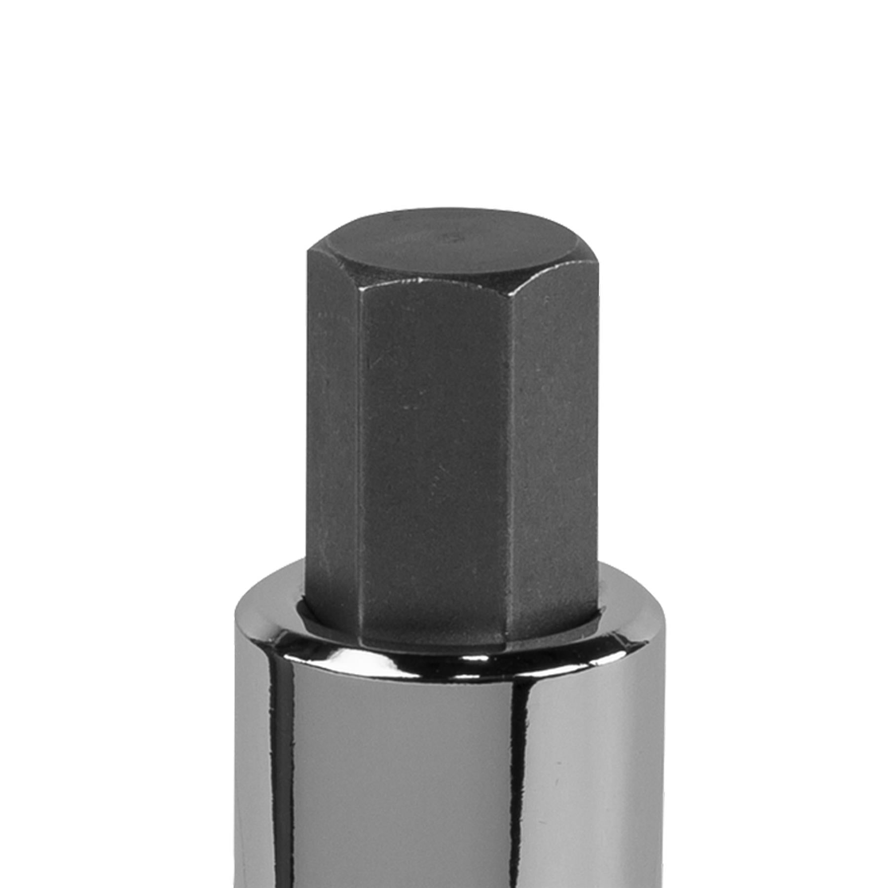 Sealey Hex Socket Bit 12mm 1/2"Sq Drive Chrome Vanadium Steel