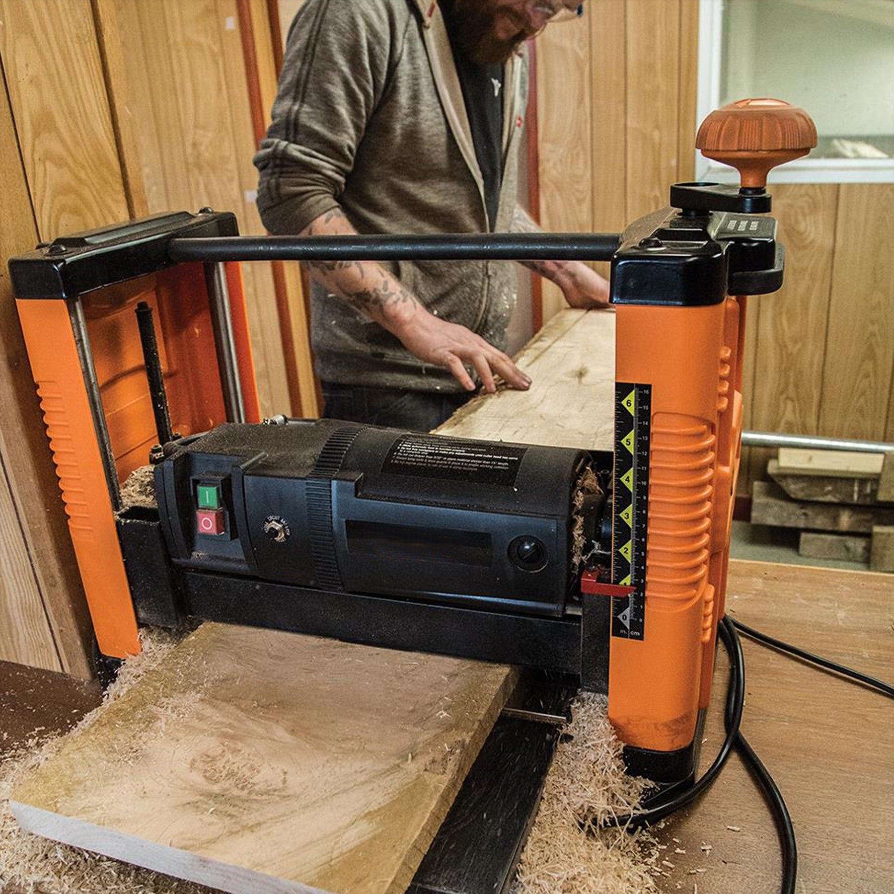 Professional Thicknesser 317mm Woodworking Workshop Professional Tool