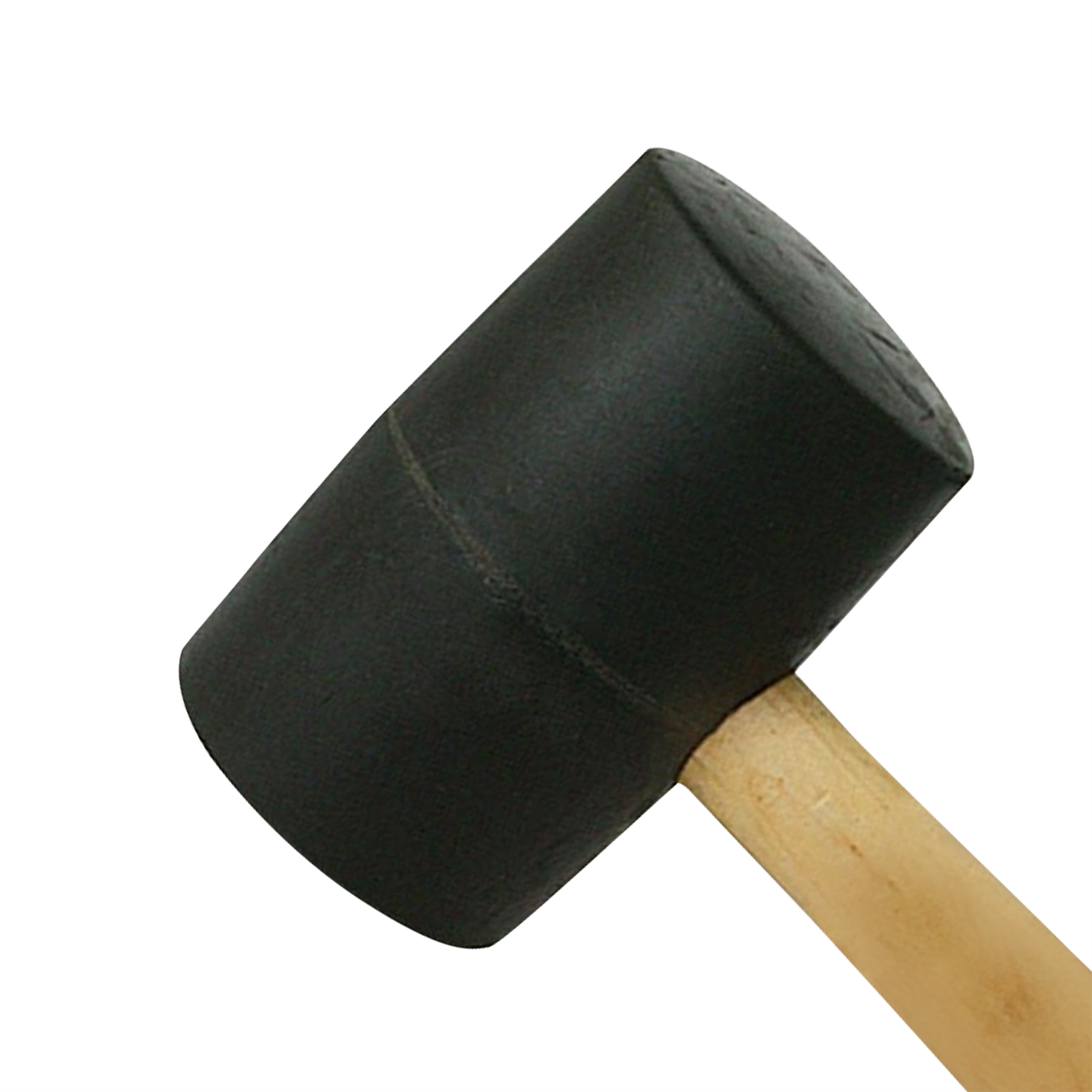Black Rubber Mallet - 24Oz (680G) Camping Building Marqee Tent Pegs Mallet DIY