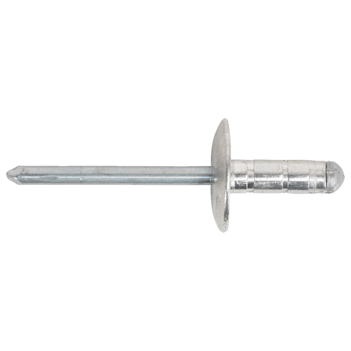 Sealey Aluminium Multi-Grip Rivet Large Flange 4.8 x 13mm Pk of 200