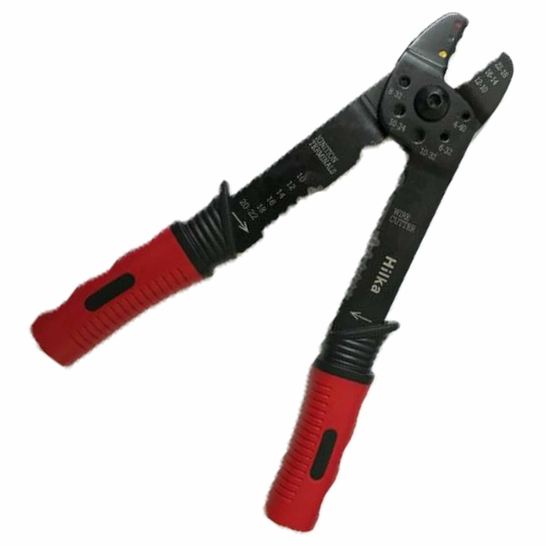 cutting and crimping edges