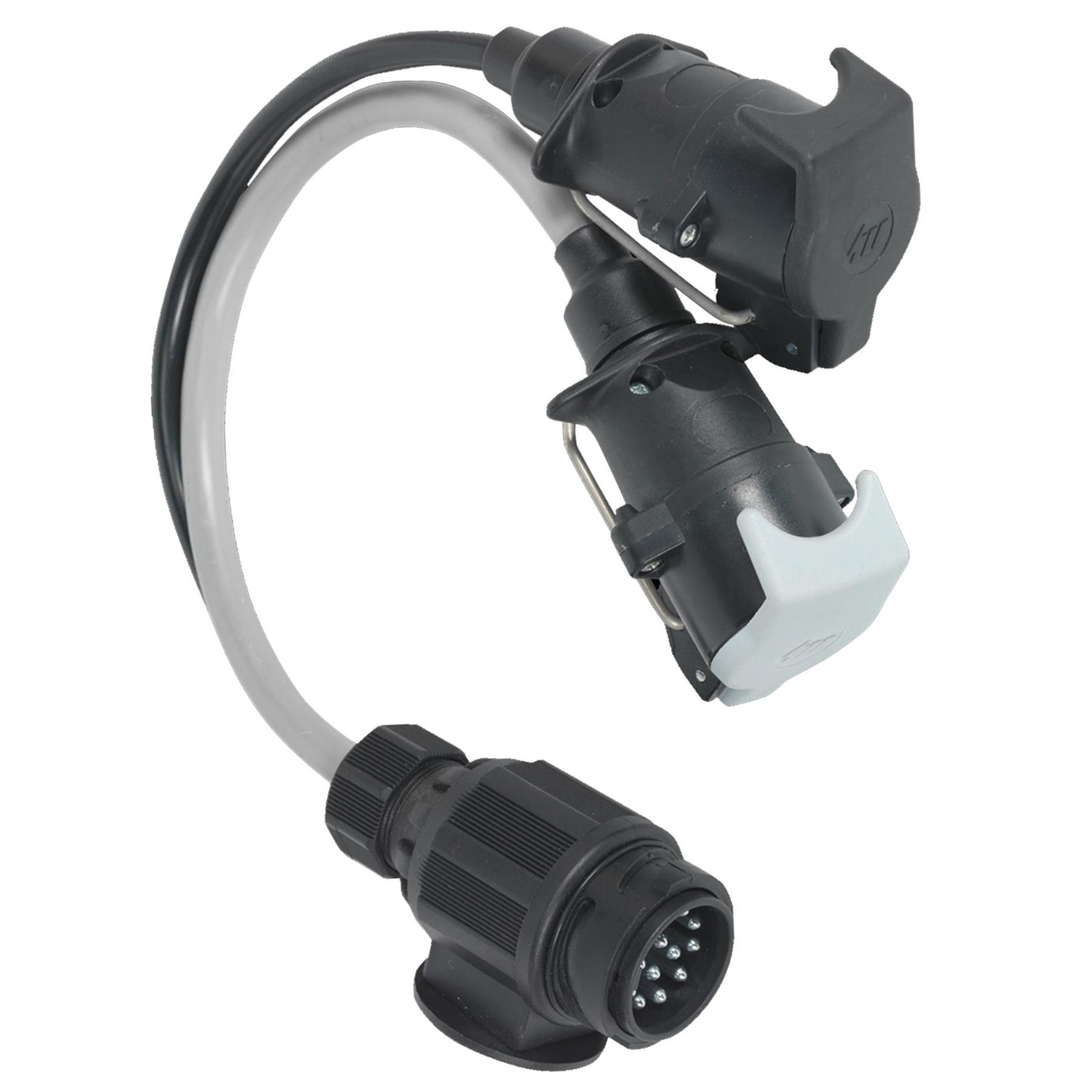 Sealey Conversion Lead 13-Pin Euro to 7-Pin N & S Type Plugs 12V