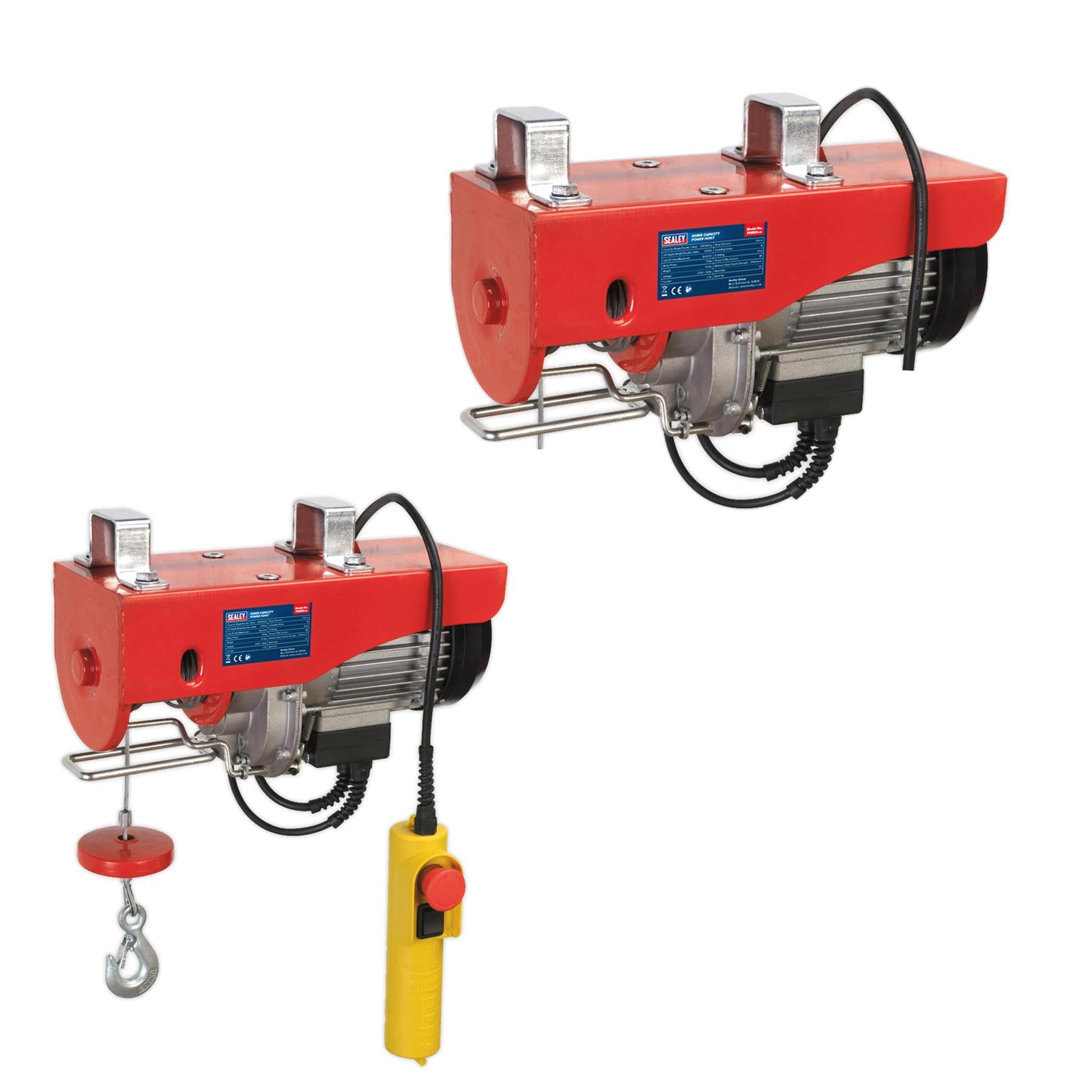 Sealey Power Hoist 230V/1ph 400kg Capacity
