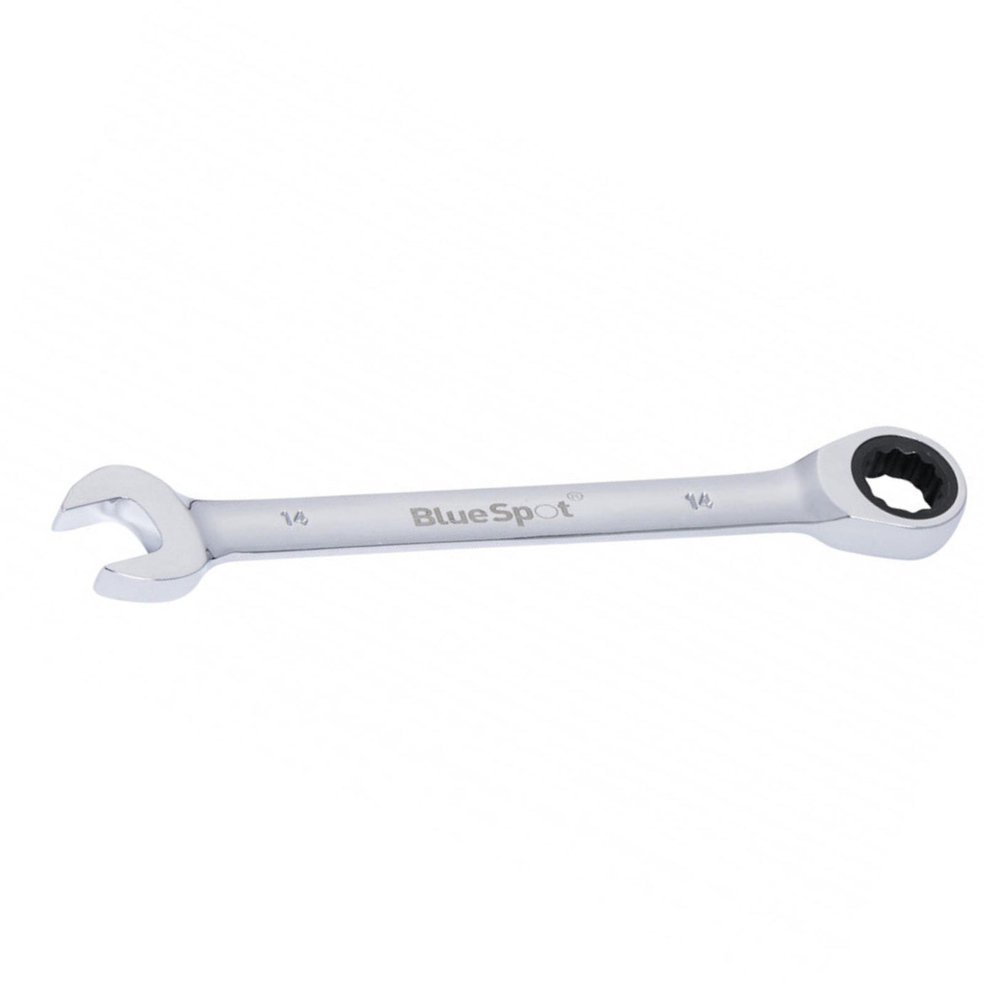 Blue Spot Fixed head Ratchet Spanner Combination Ring open end Wrench 14mm