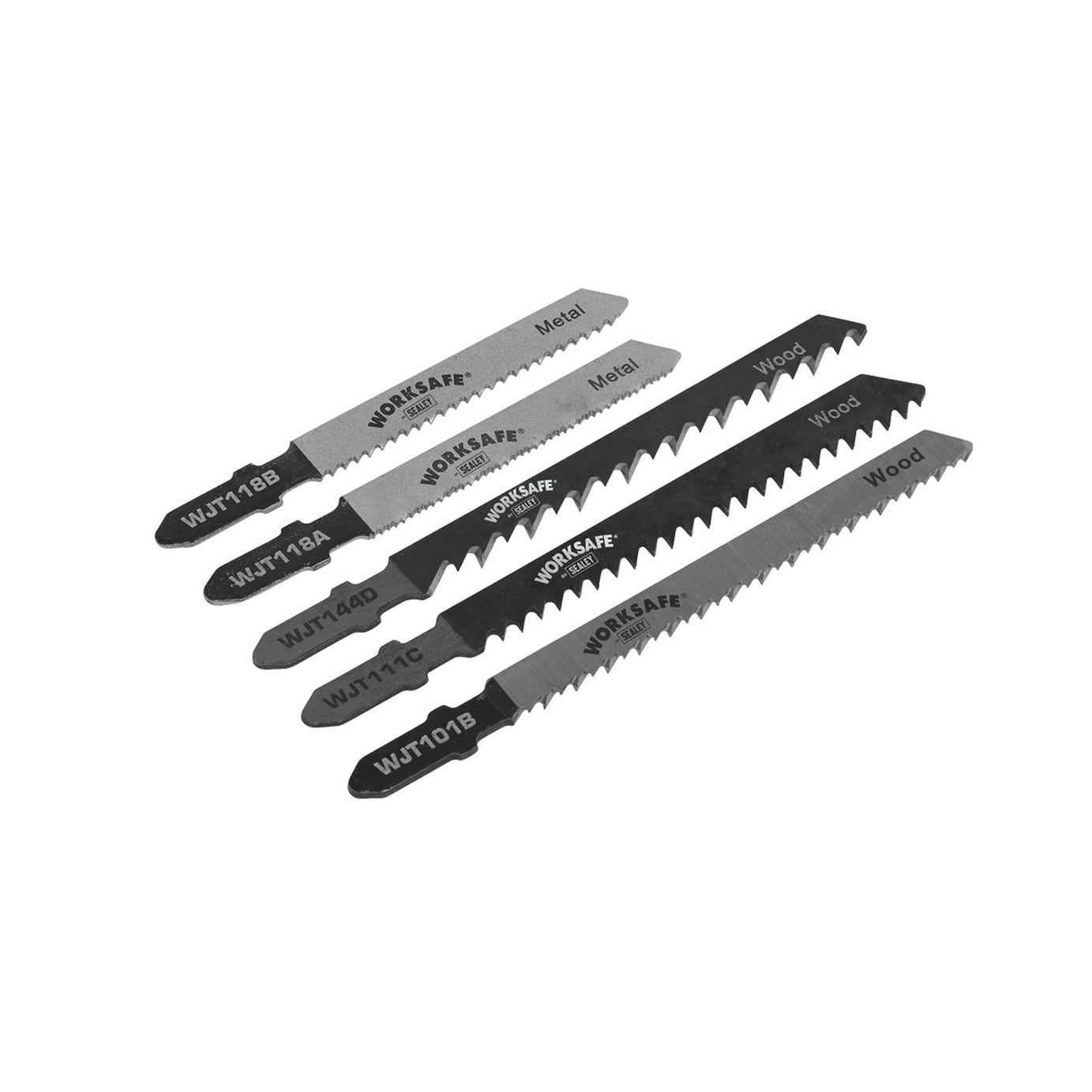 Sealey Assorted Jigsaw Blades - Pack of 5