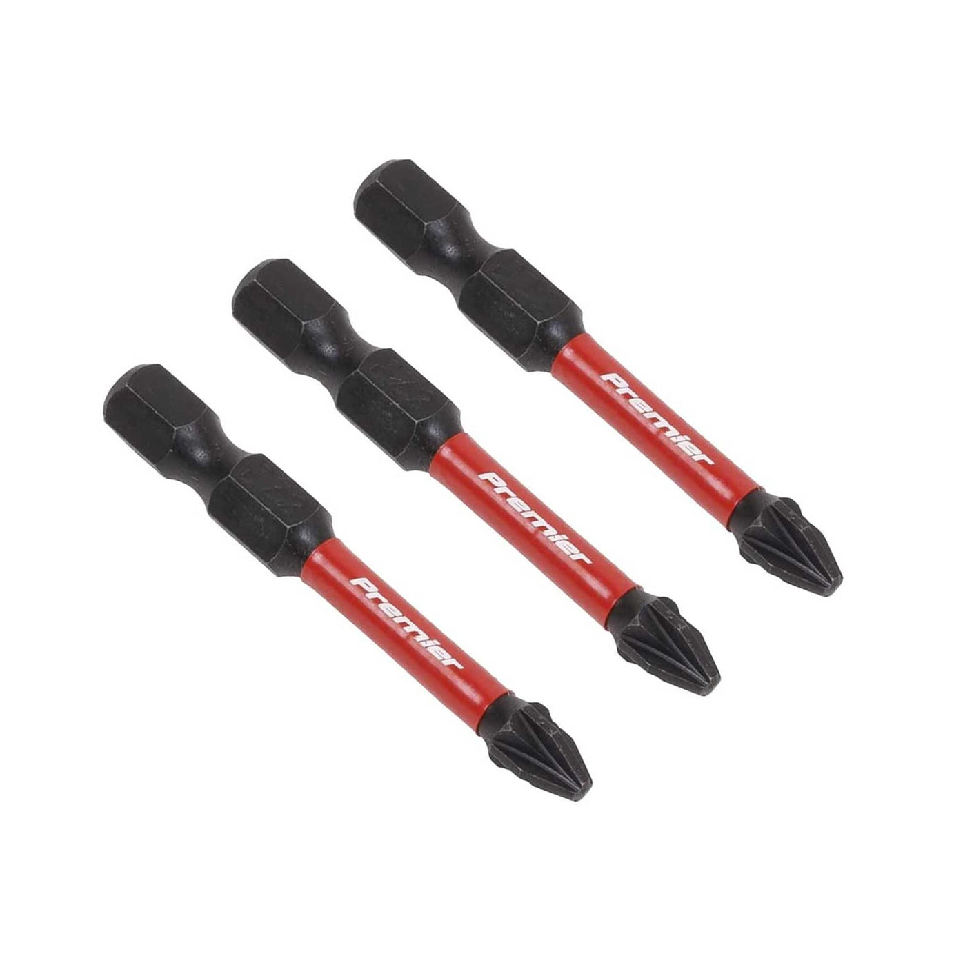 Pozi #2 Impact Power Tool Bits 50mm - 3pc