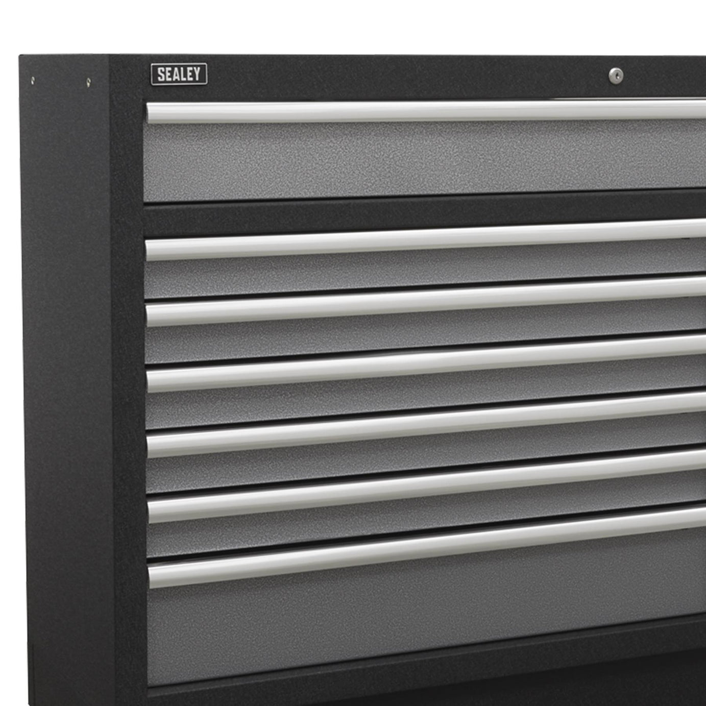 Sealey Modular 7 Drawer Floor Cabinet  Aluminium drawer pulls 1360mm