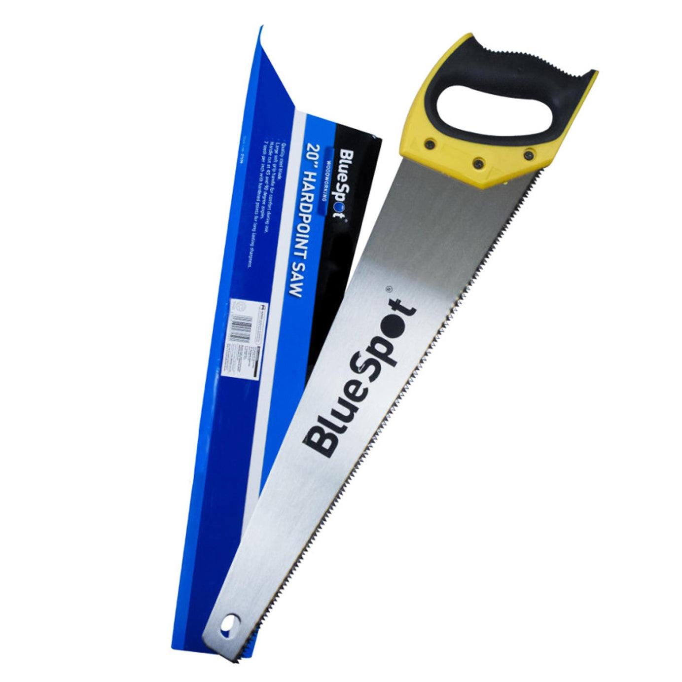 BlueSpot 500mm / 20" HAND SAW Wood Carpentry 8 TPI Sharpoint Hard point NEW